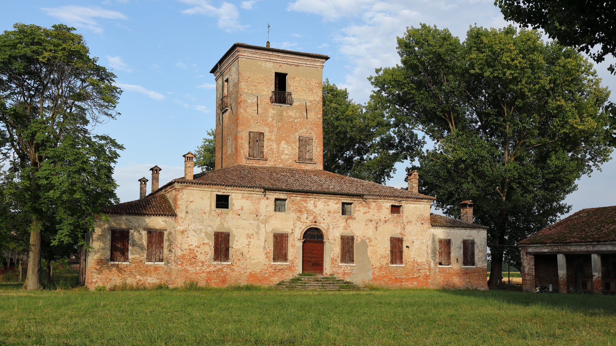 Sariano (Ro). Casa Pepoli (Il Castello).