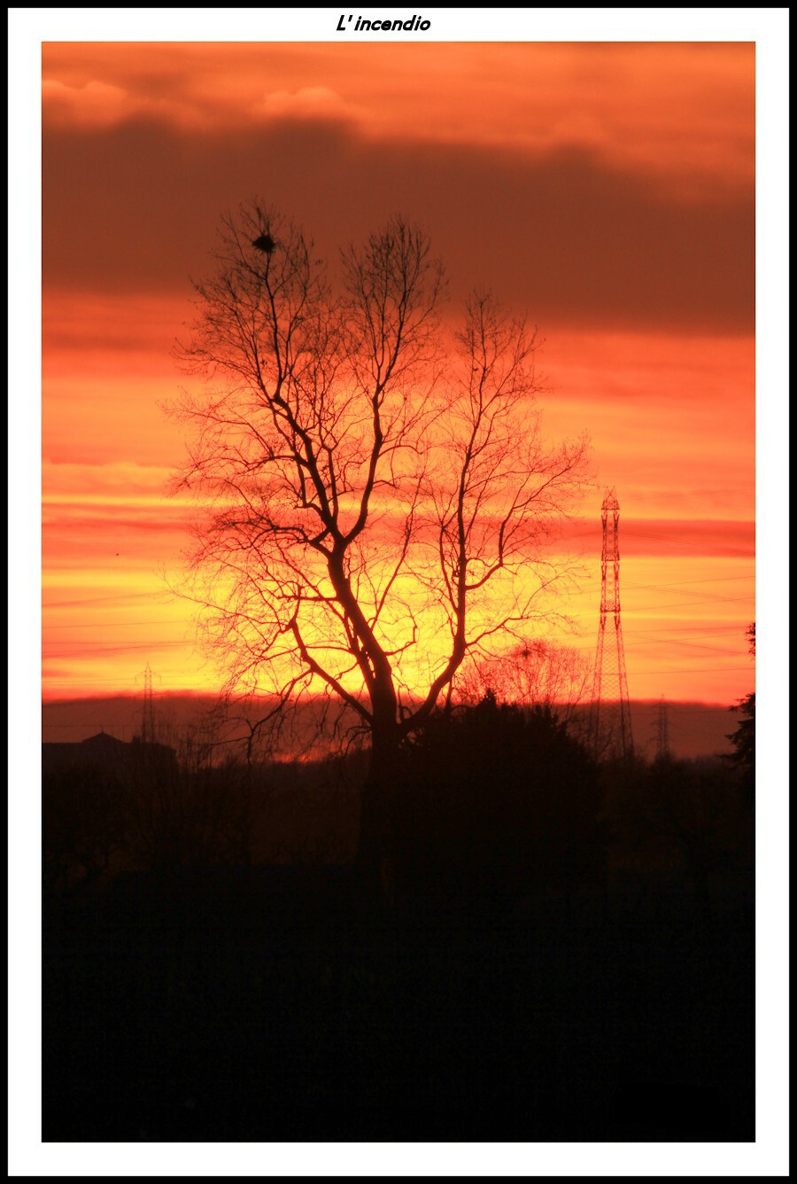 l' incendio