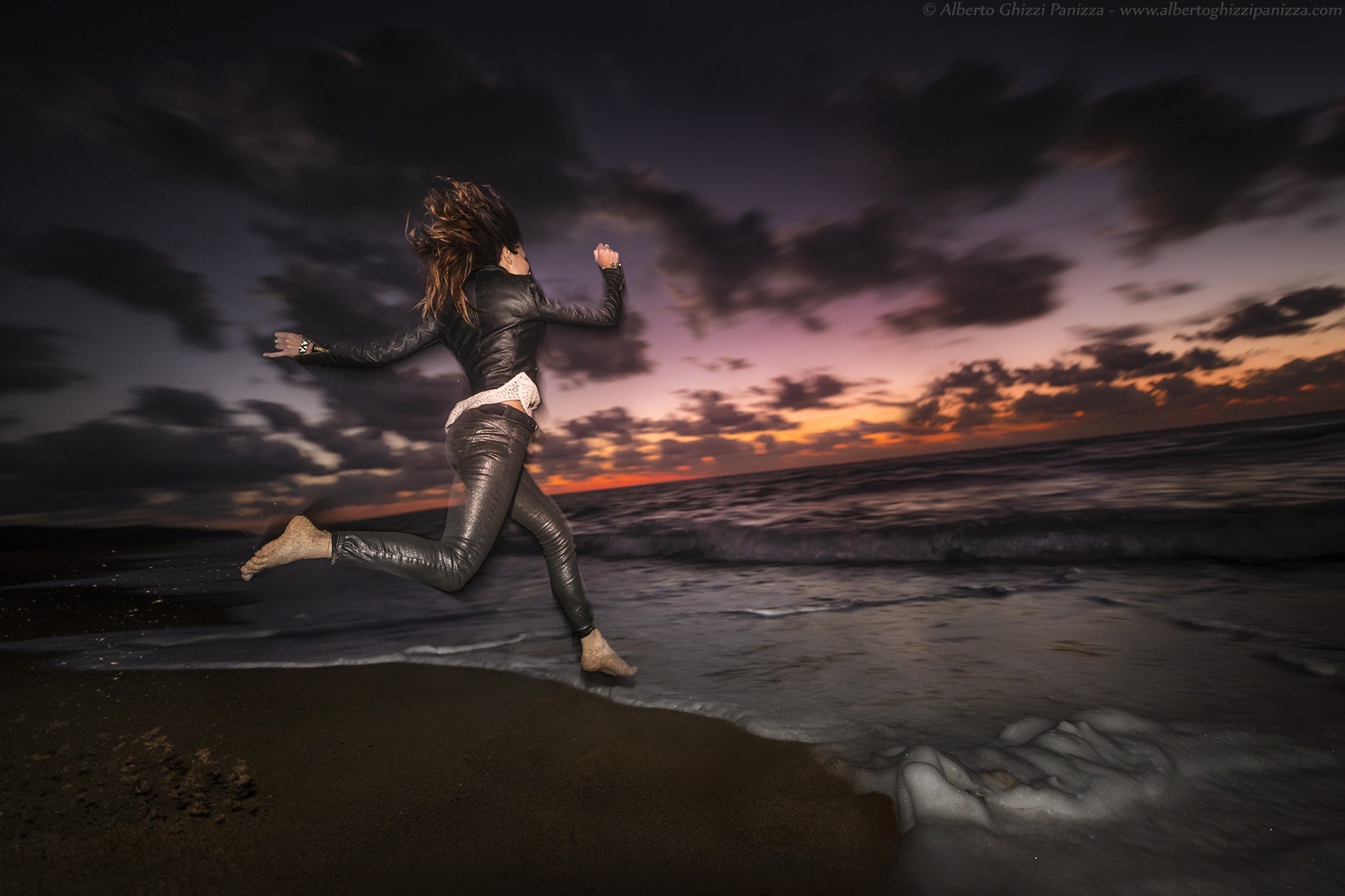 The irresistible appeal of the sea at dusk