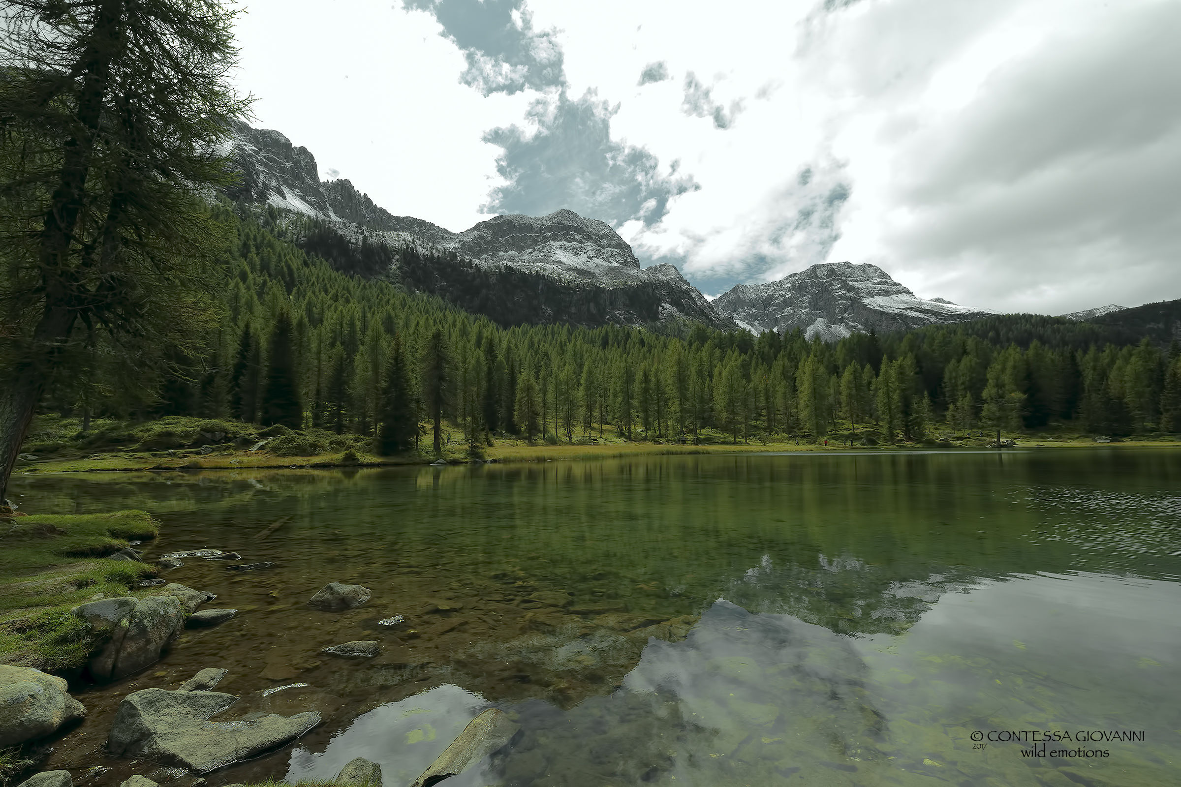 lago passo San pellegrino