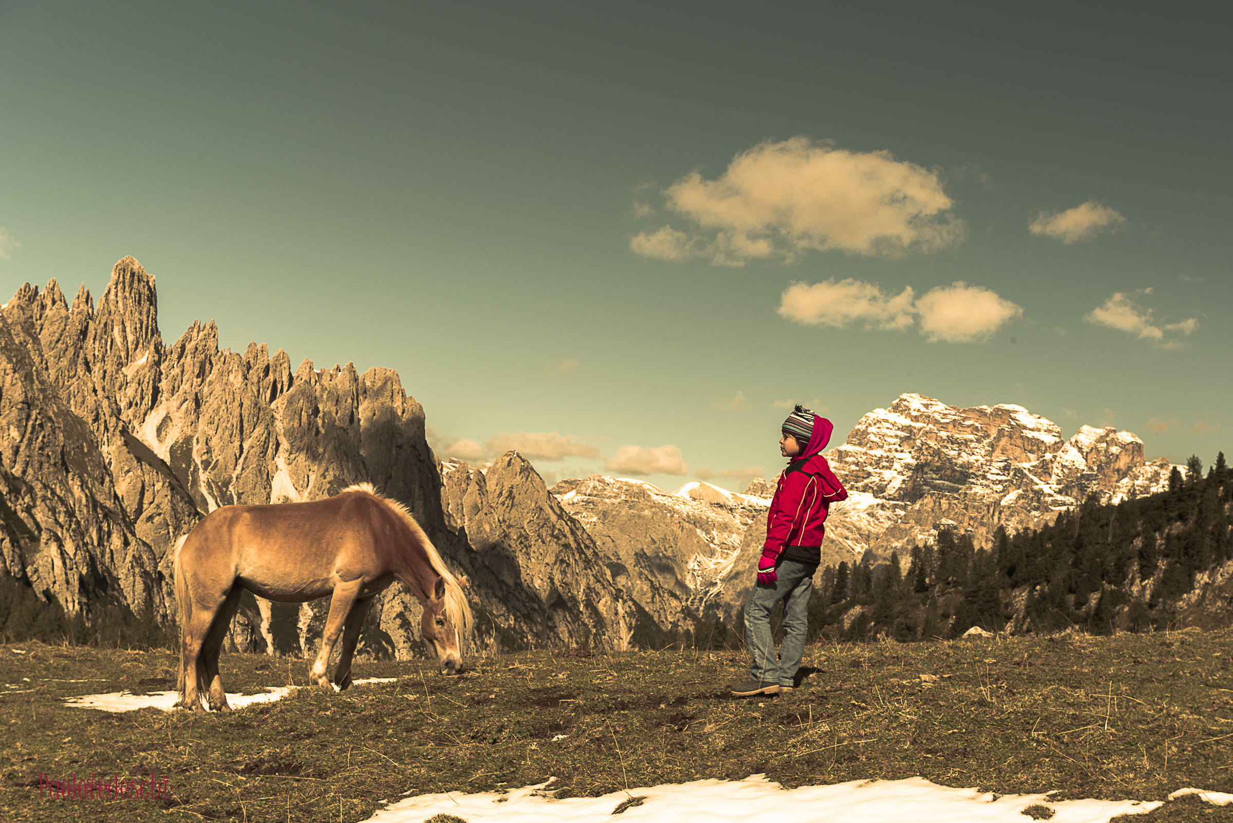 Nei pressi del rifugio Città di Carpi
