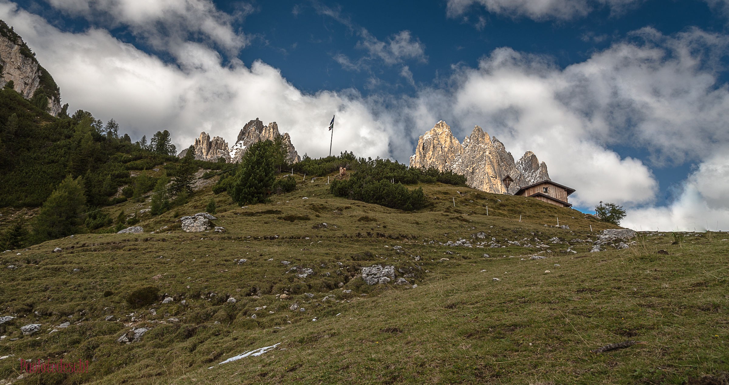 ...arrivo al rifugio...