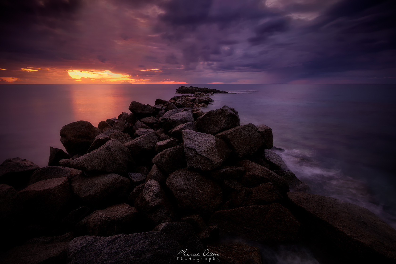 Few moments before the storm