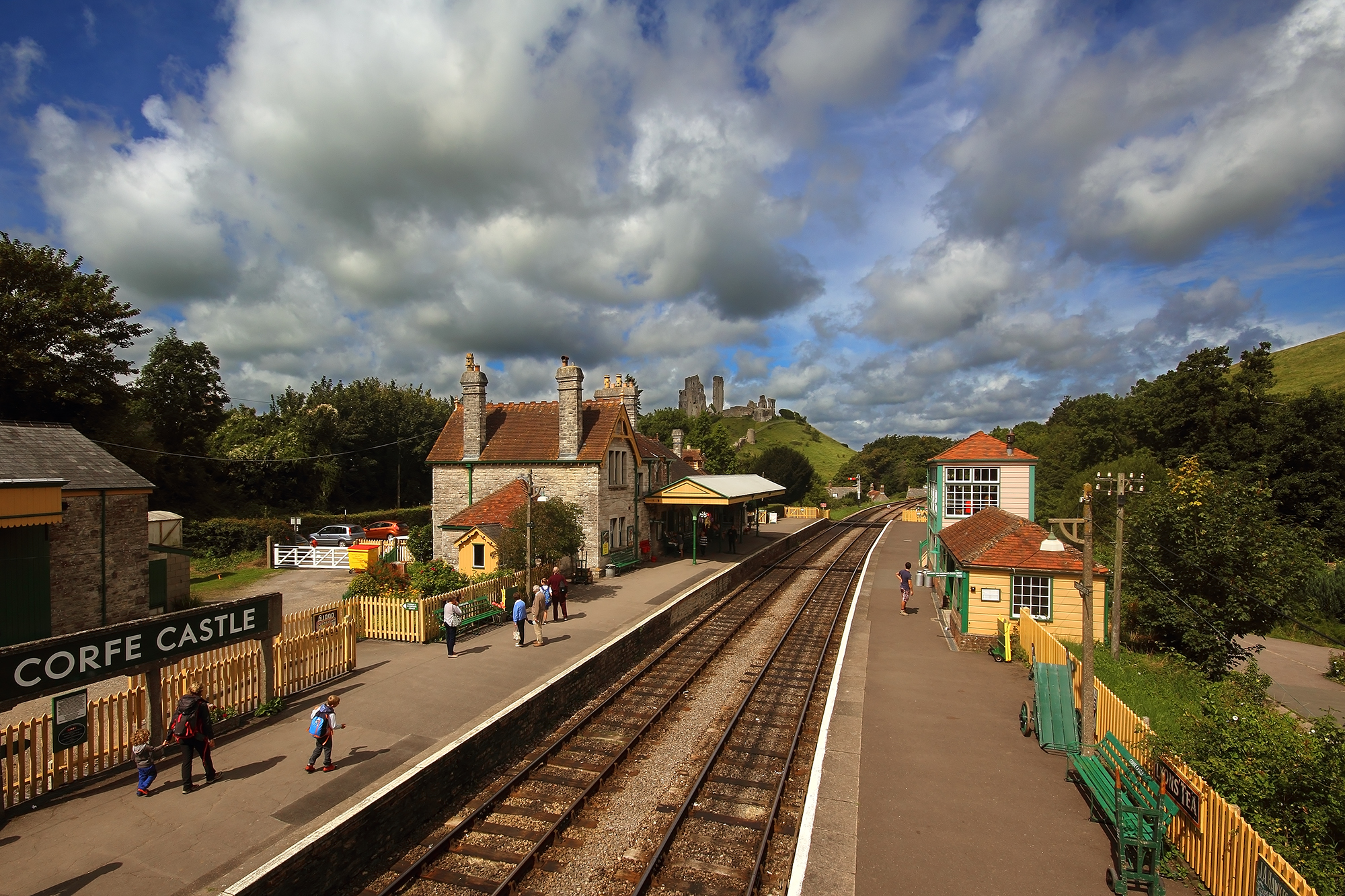 Waiting for Thomas train