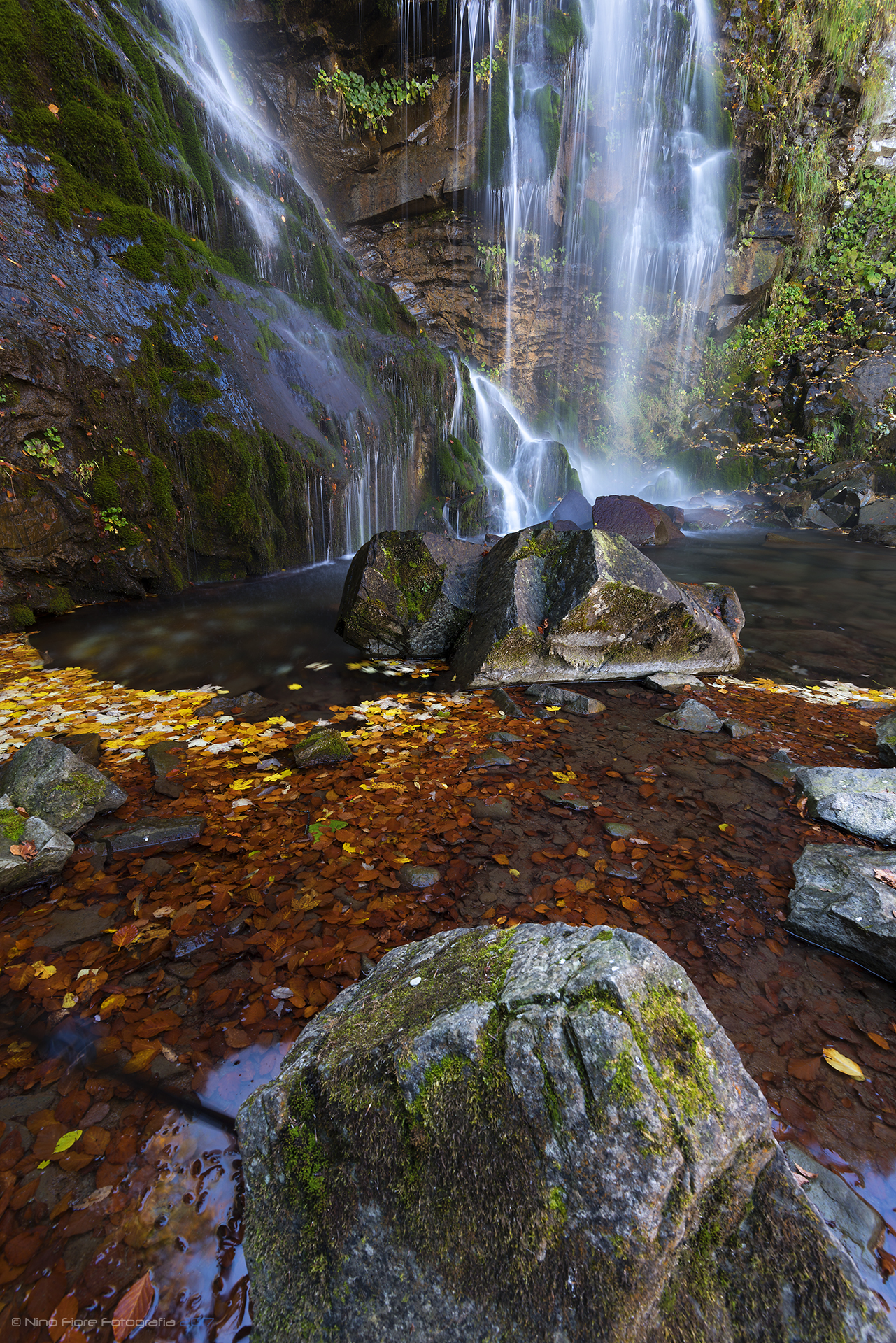 © Dardagna Falls Italy.