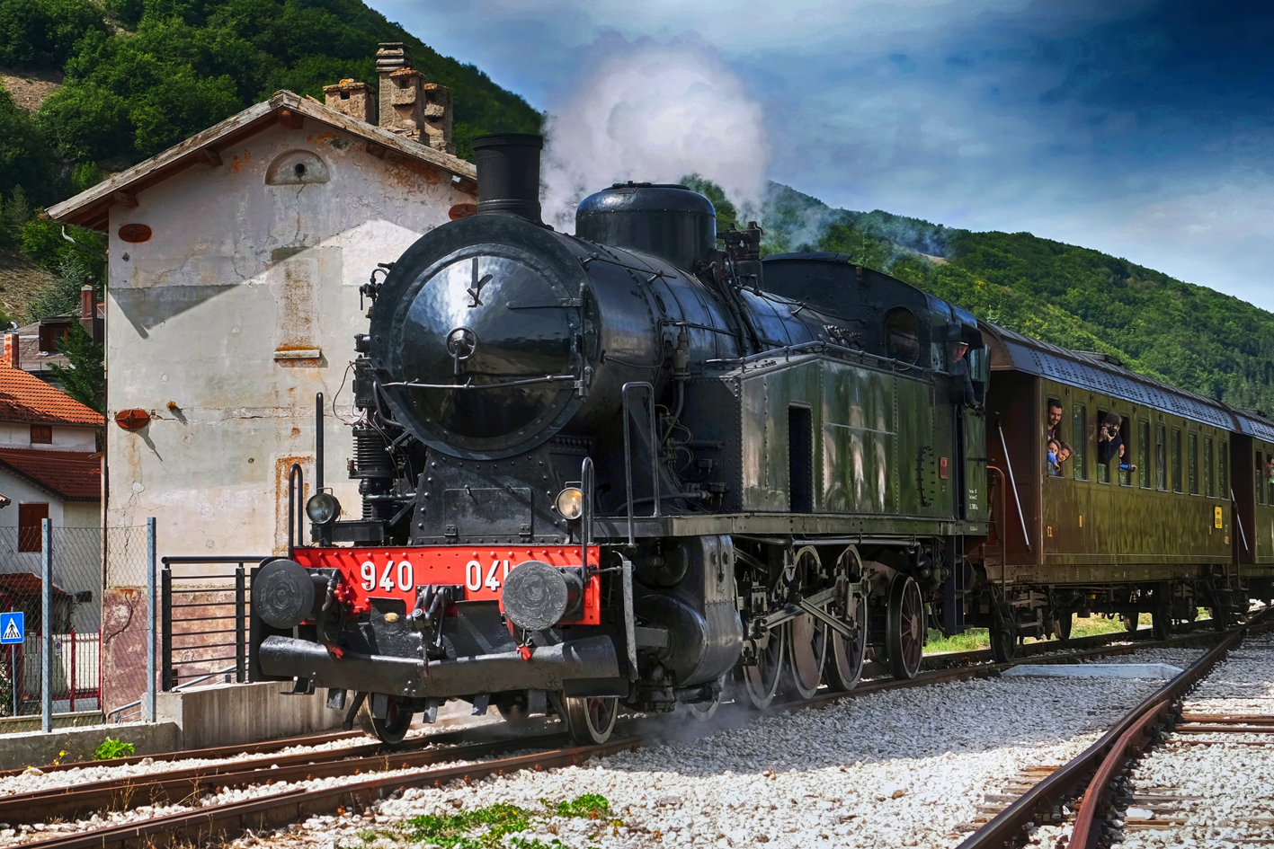 A jump into the past