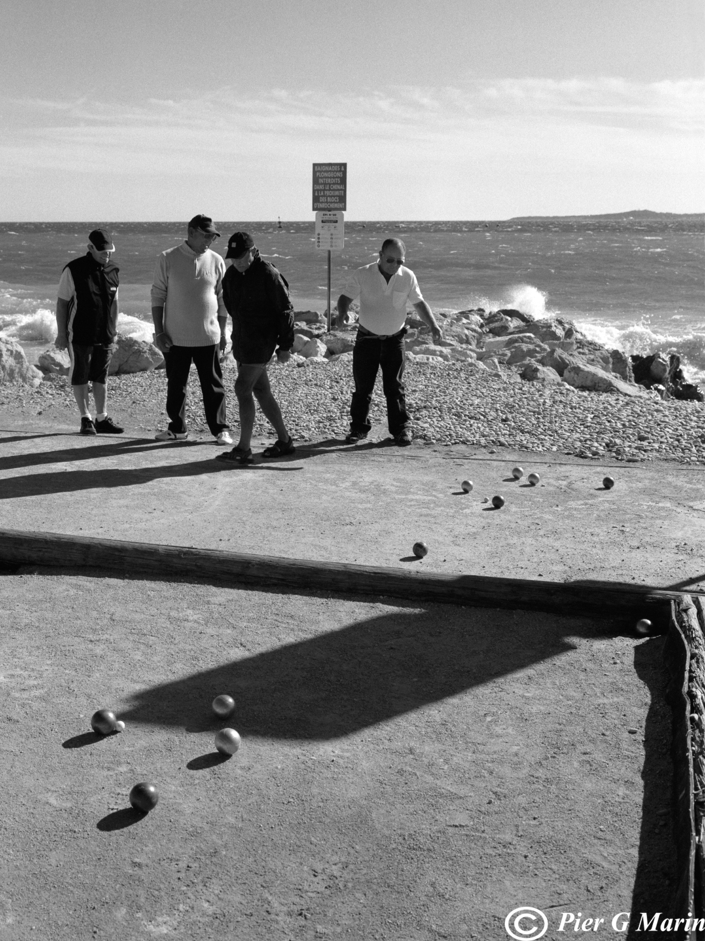 Costa Azzurra, Petanque a Cagnes-s-Mer, 2007