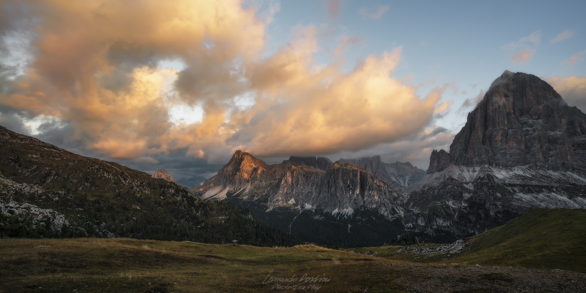 Sunrise from the 5 towers