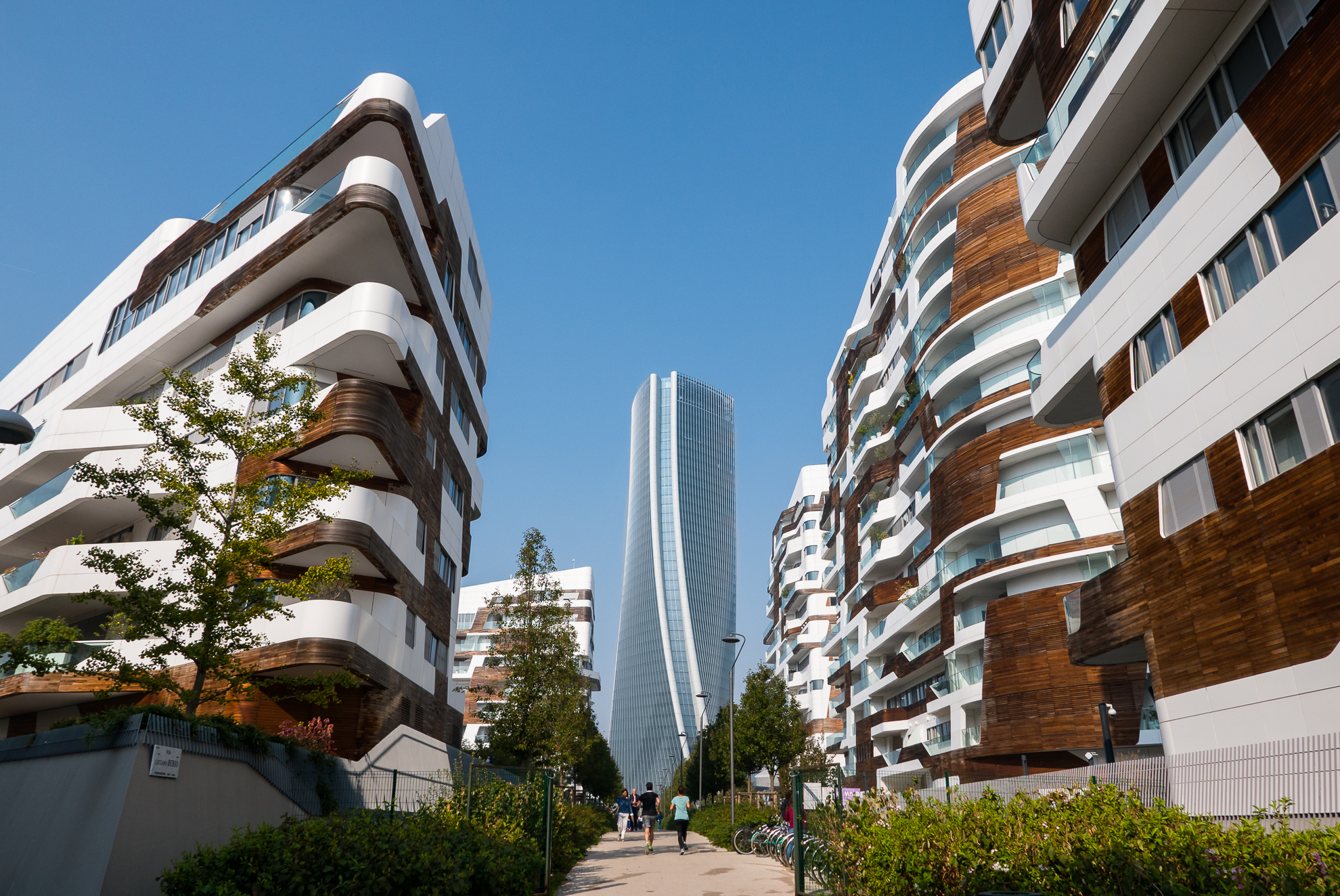 Hadid Tower in "City Life" Milan
