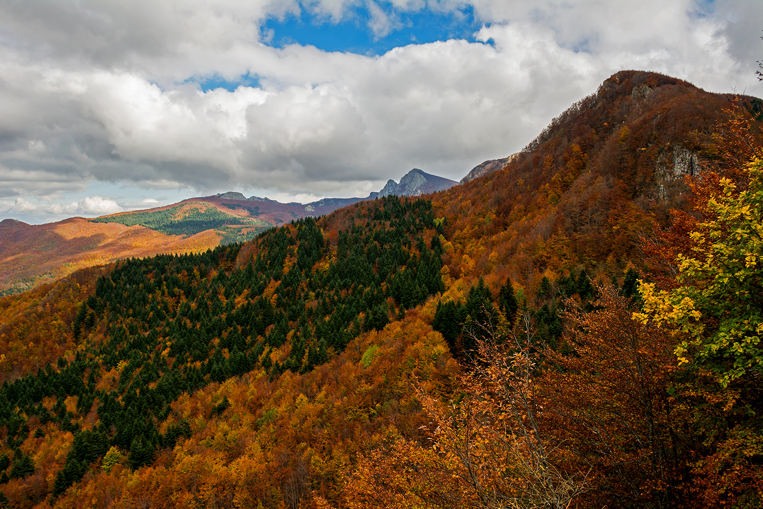 The colors of Val d'Aveto