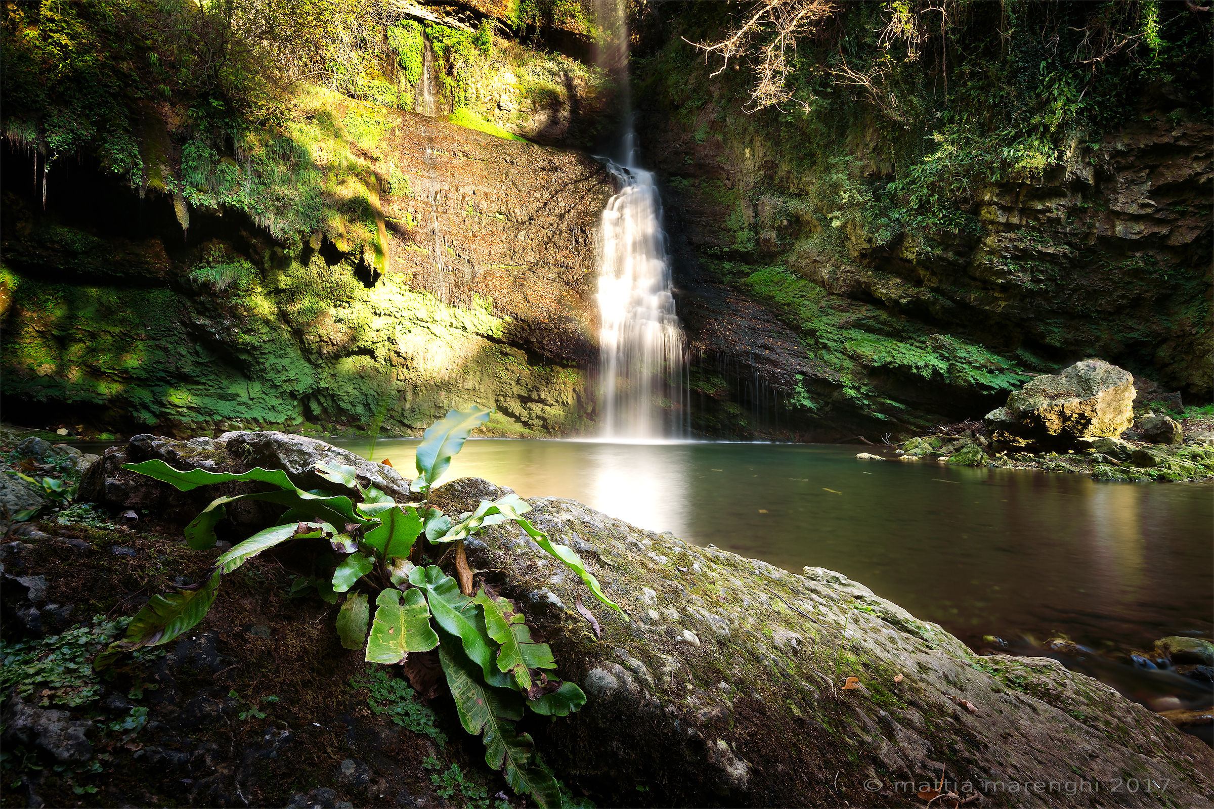 Cascata Fermona in autunno