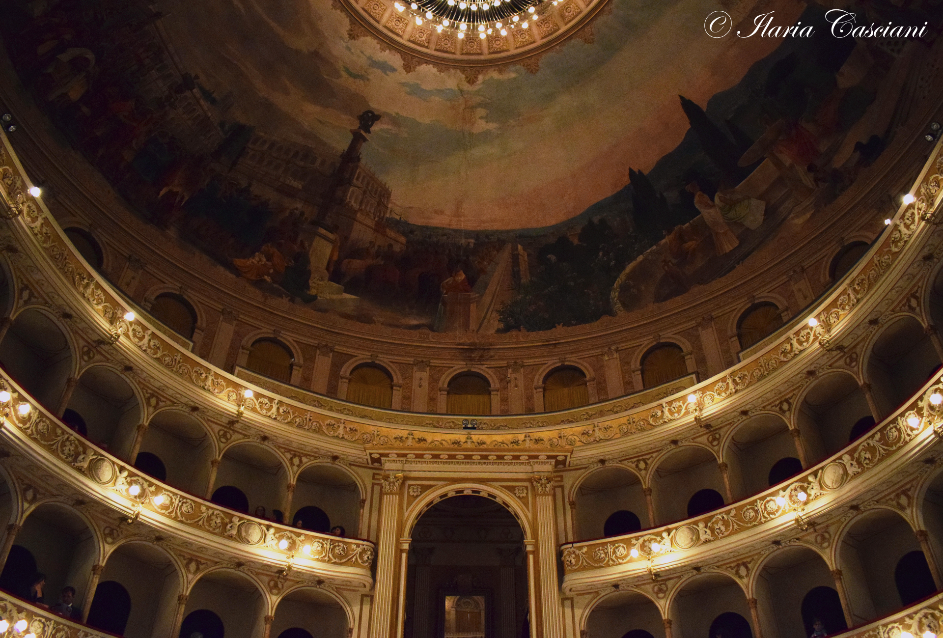 Prospects of Teatro Flavio Vespasiano