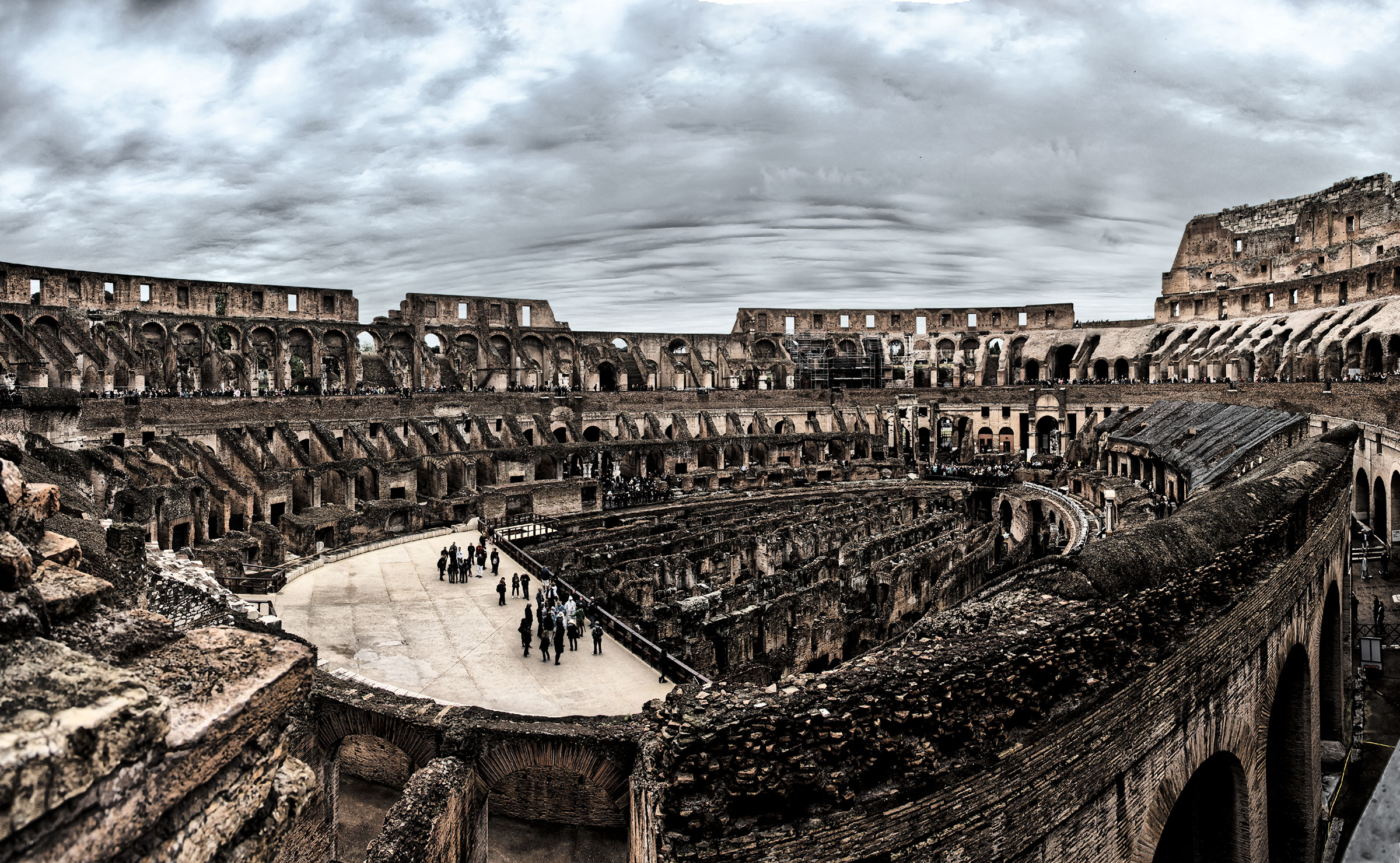 Nel Colosseo