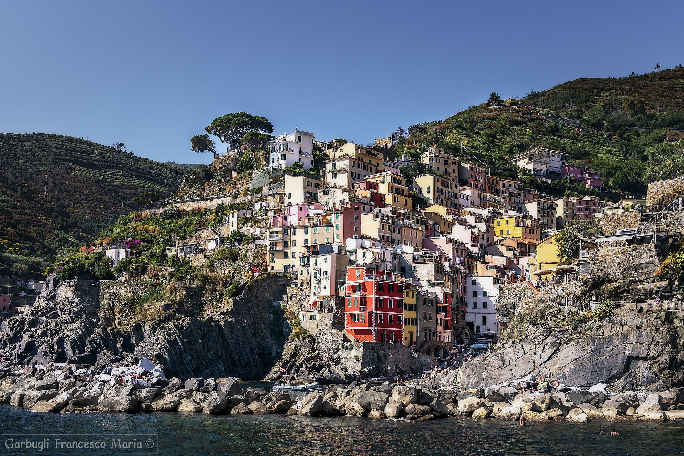 Tutti al mare....... a Riomaggiore