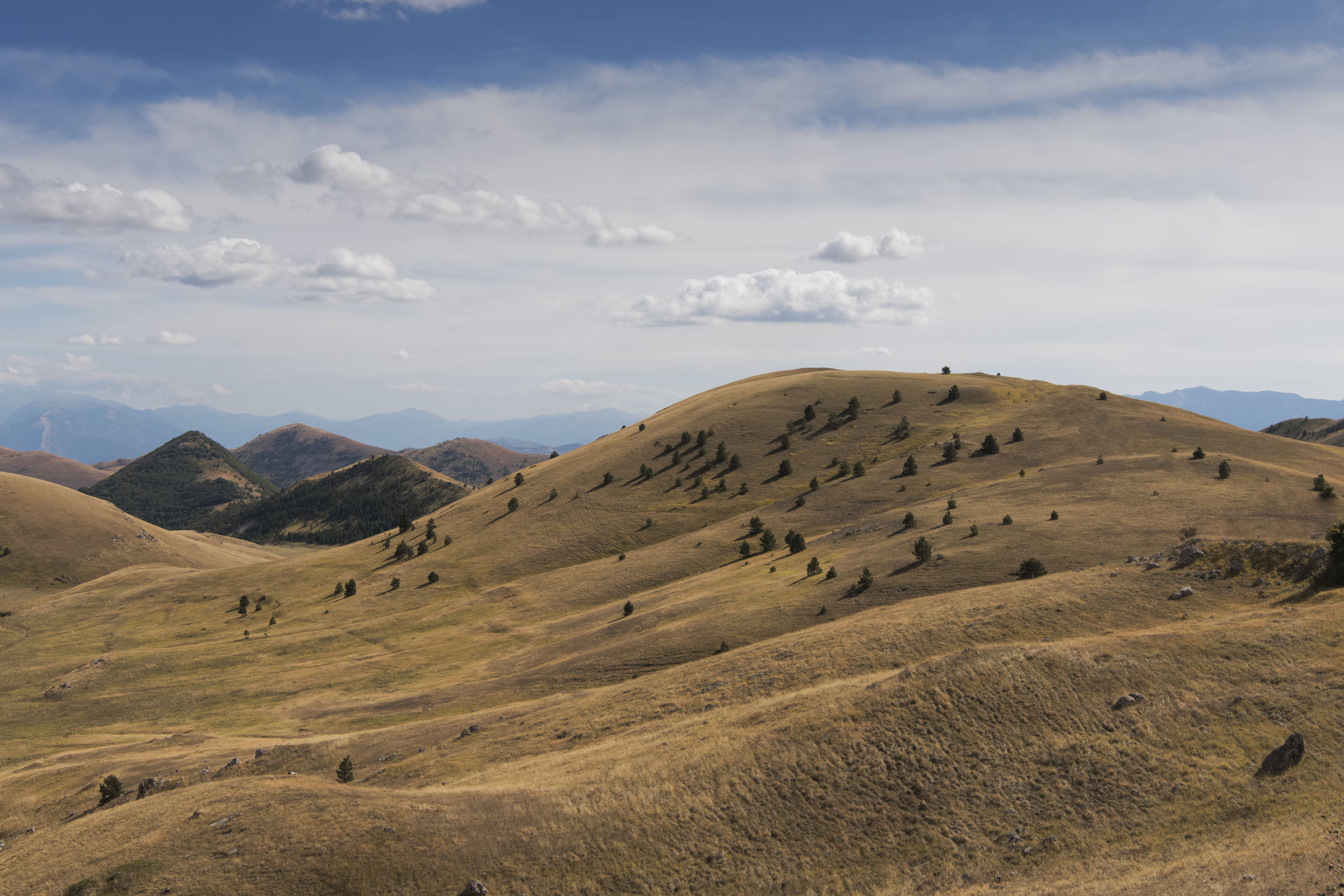 Return to sunset from Campo Imperatore