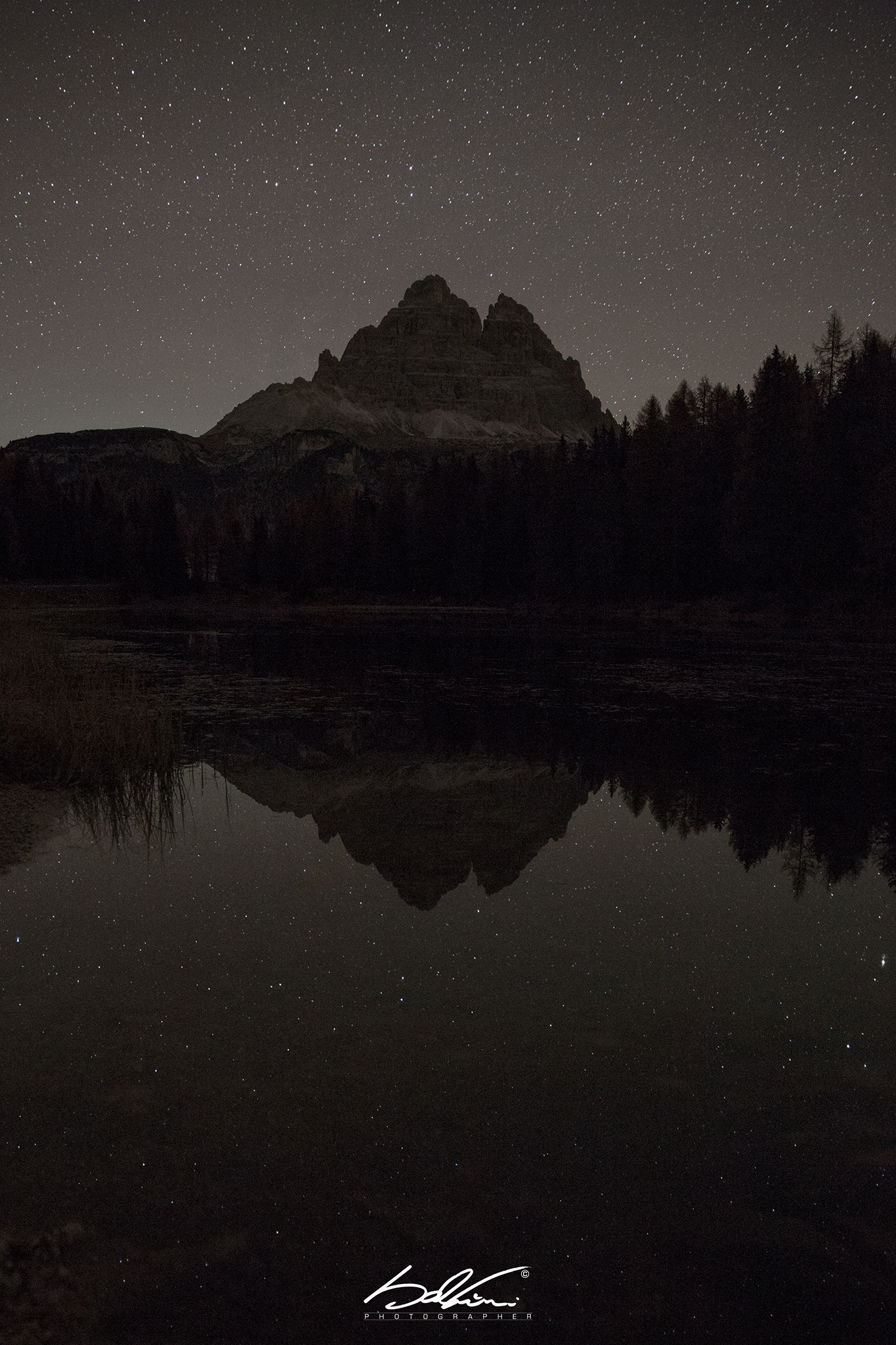 reflections - Lake D'Antorno