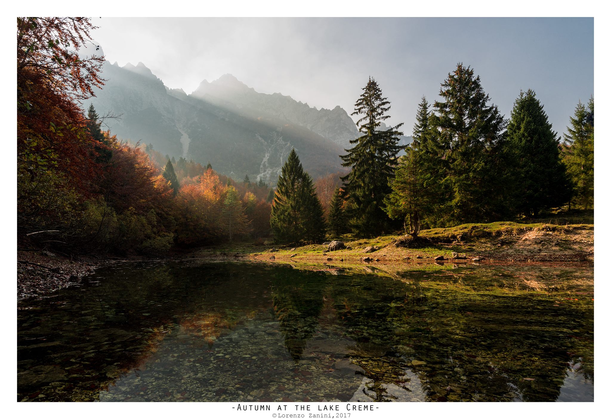 -Autumn to the Creme pond