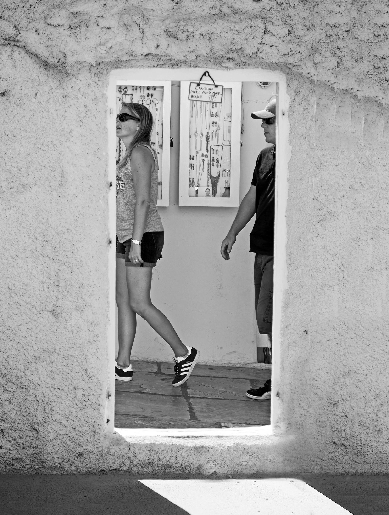 ... the two halves ...