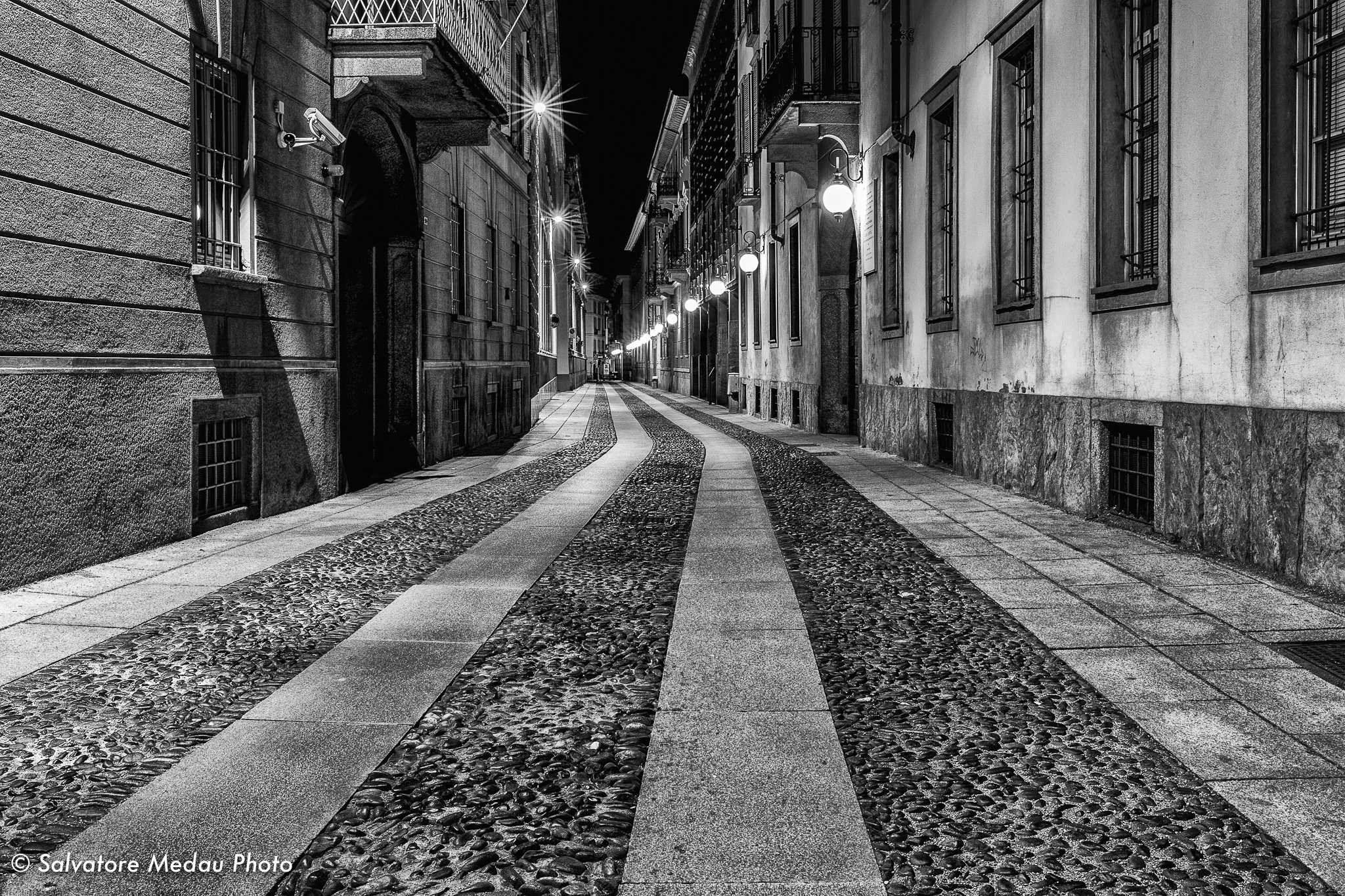 In the streets of Novara