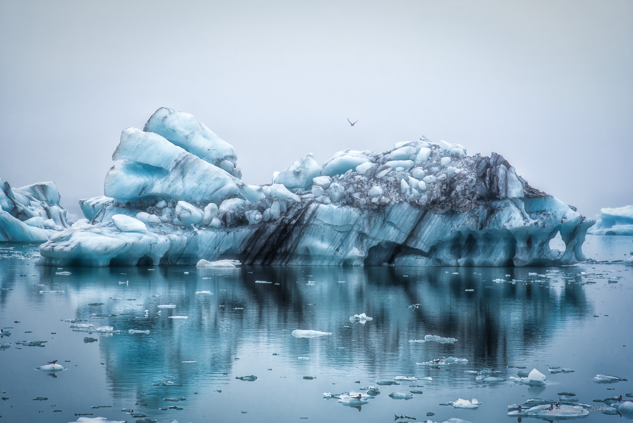 The silence of the glacier