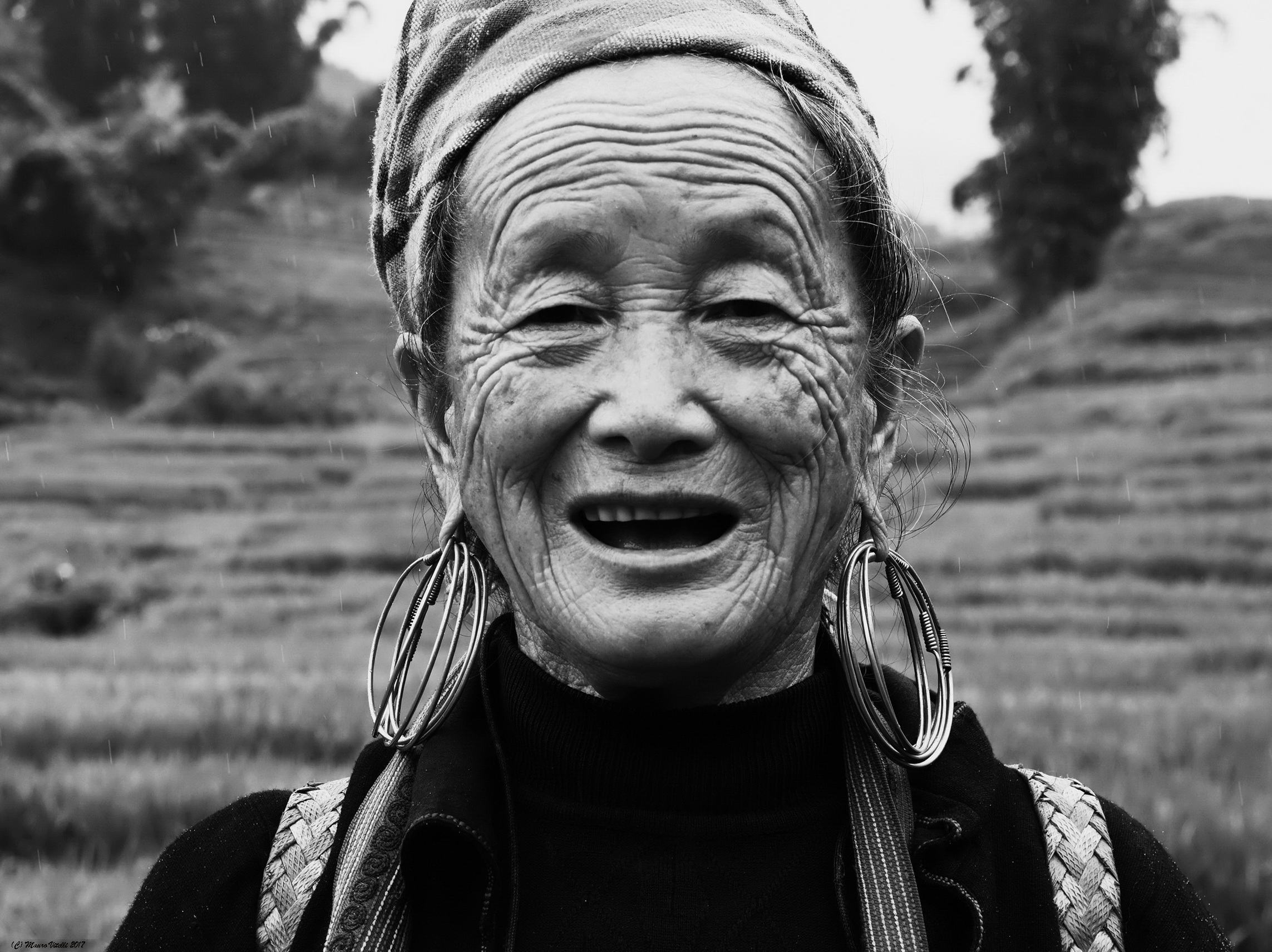 Under the rain Sapa (Vietnam)
