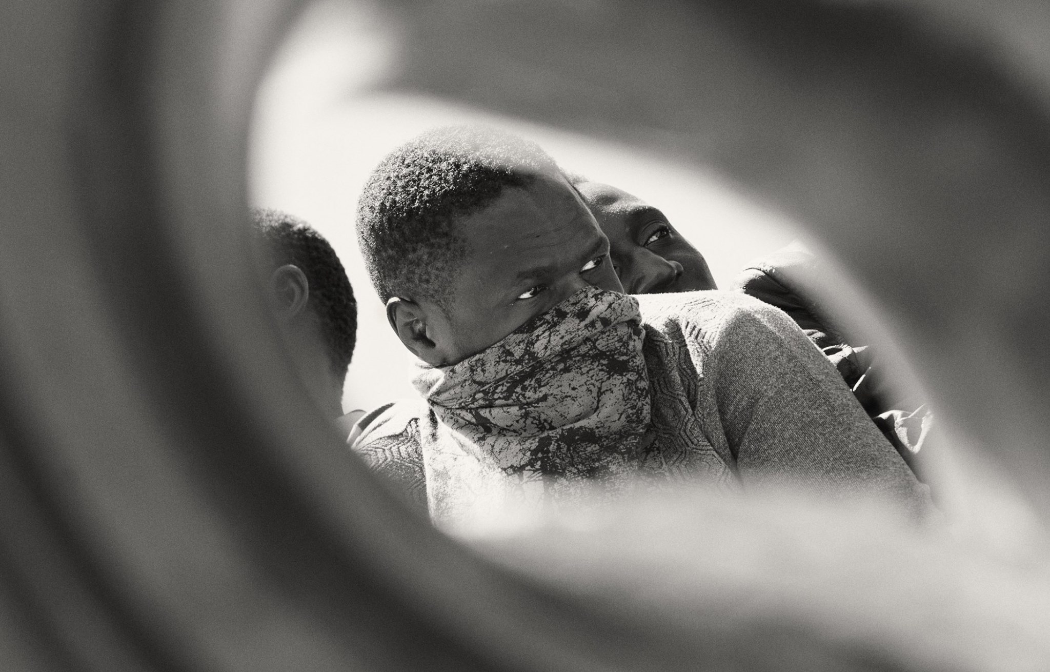 Migrant landing in Salerno