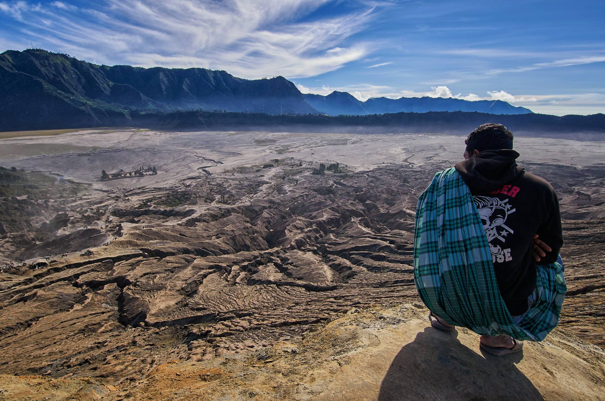 View from Mt Bromo