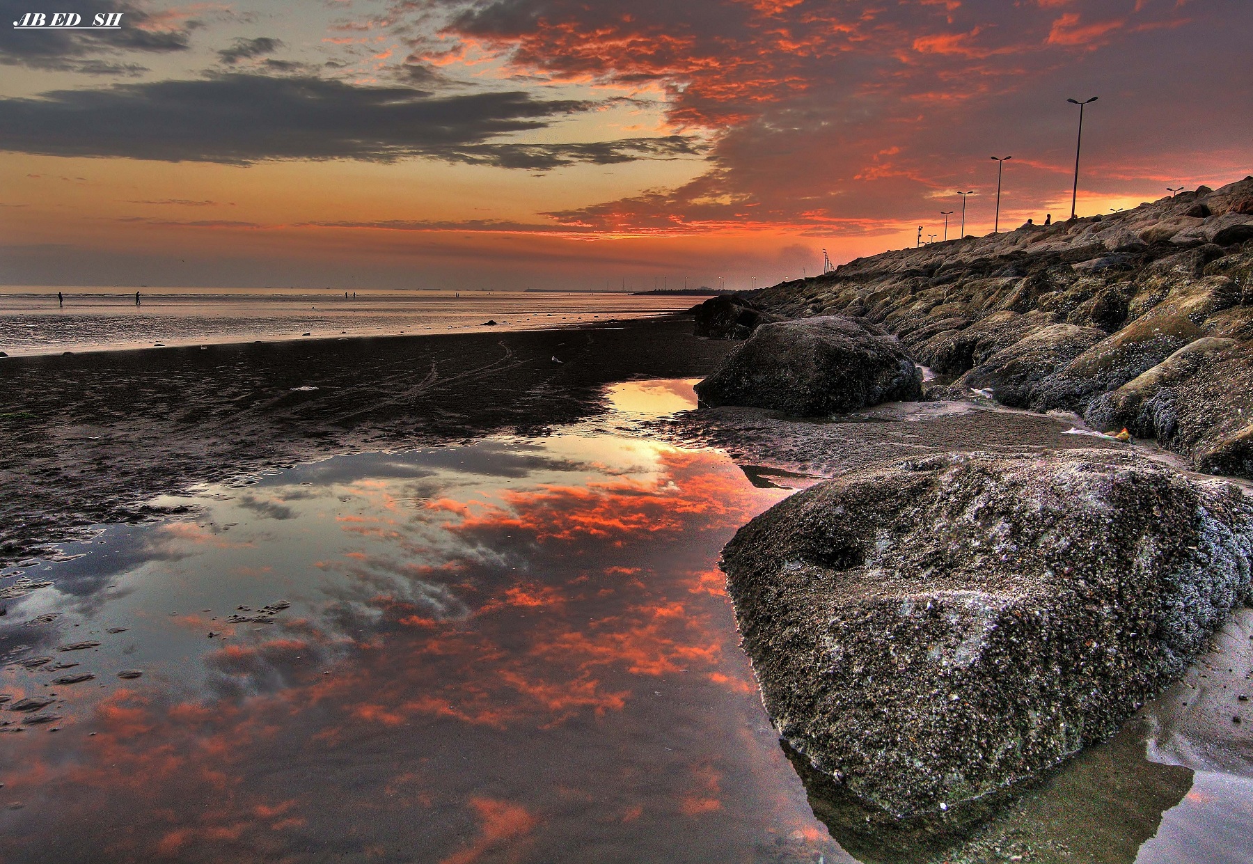 Spiaggia di Bandarabbas / iran