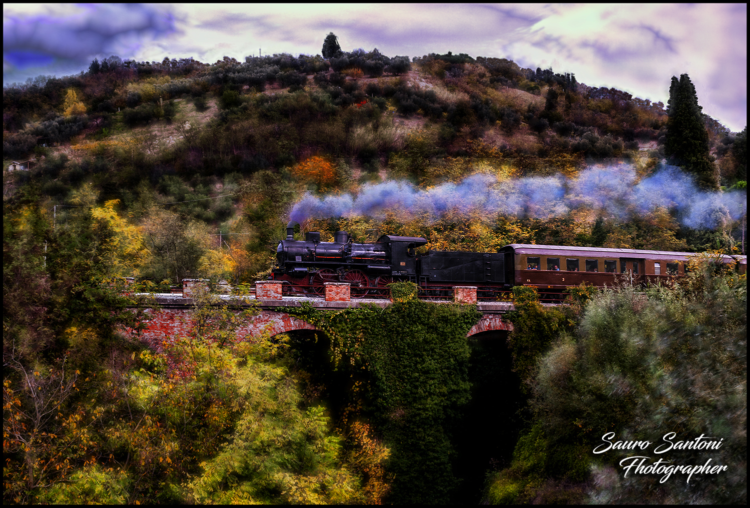 The train of fairy tales