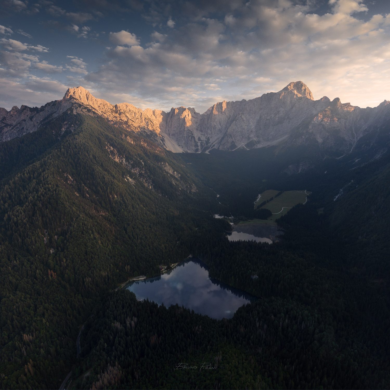 Fusine from the air