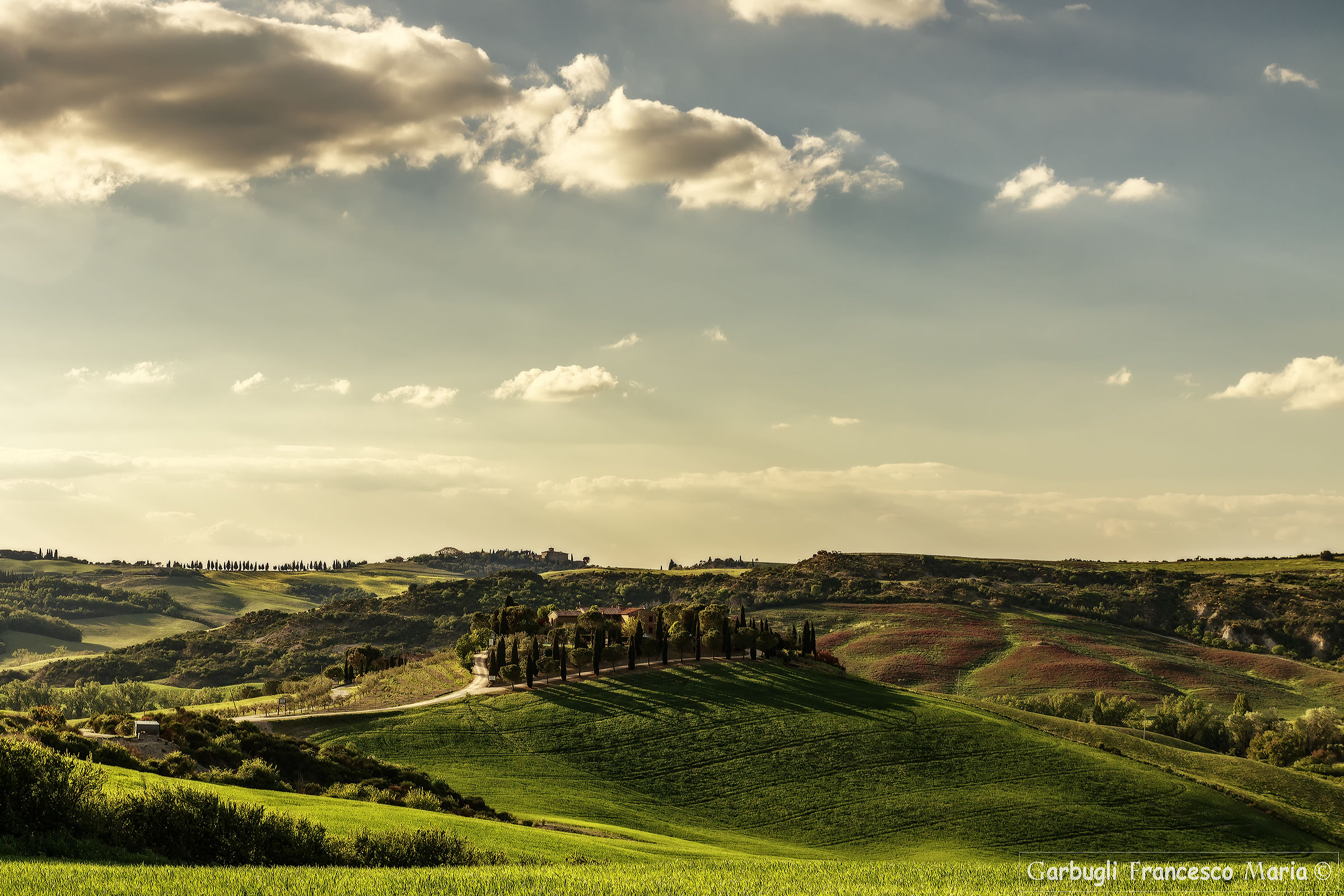 Last hour in Val d'Orcia