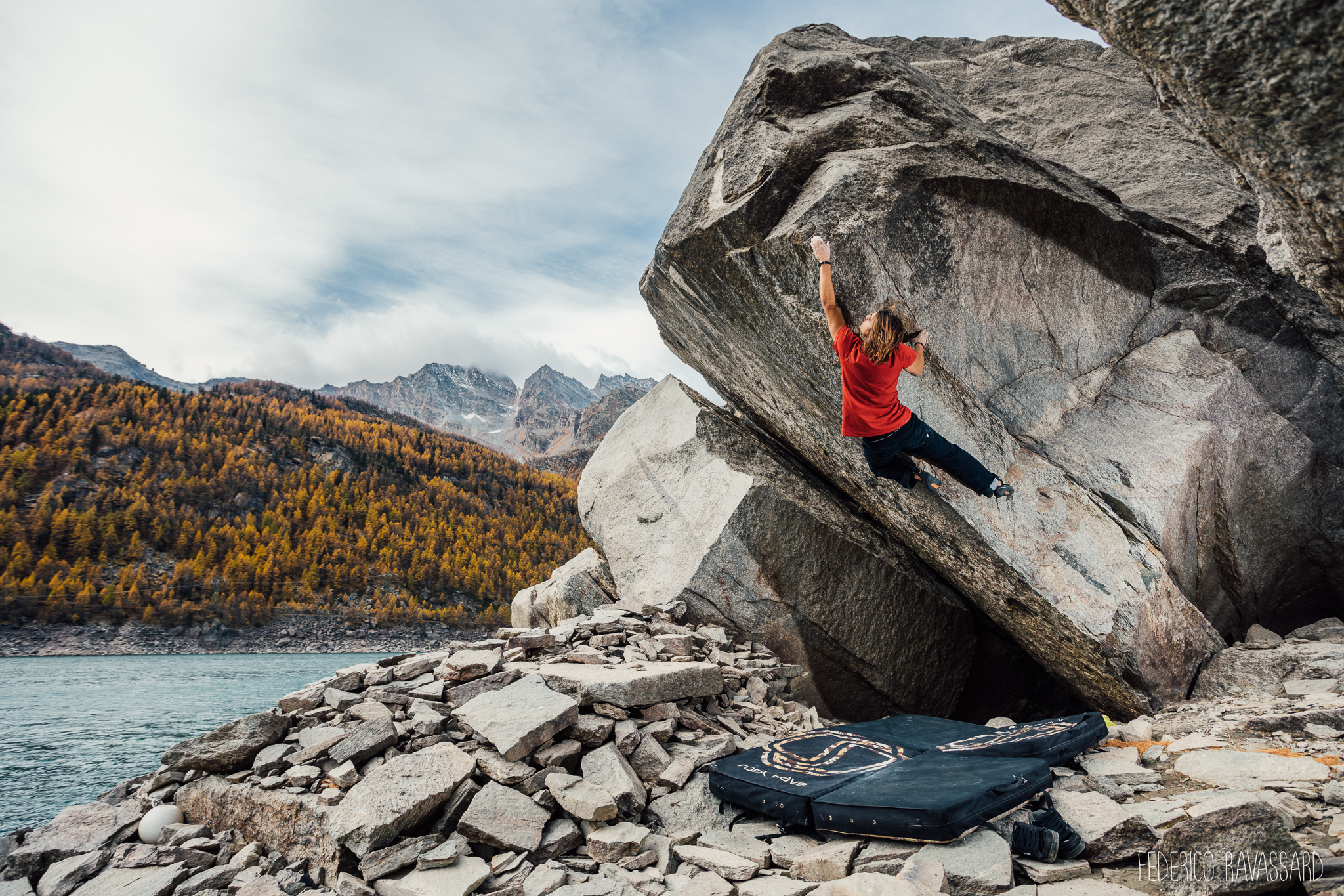 Bouldering at Real Ceresole