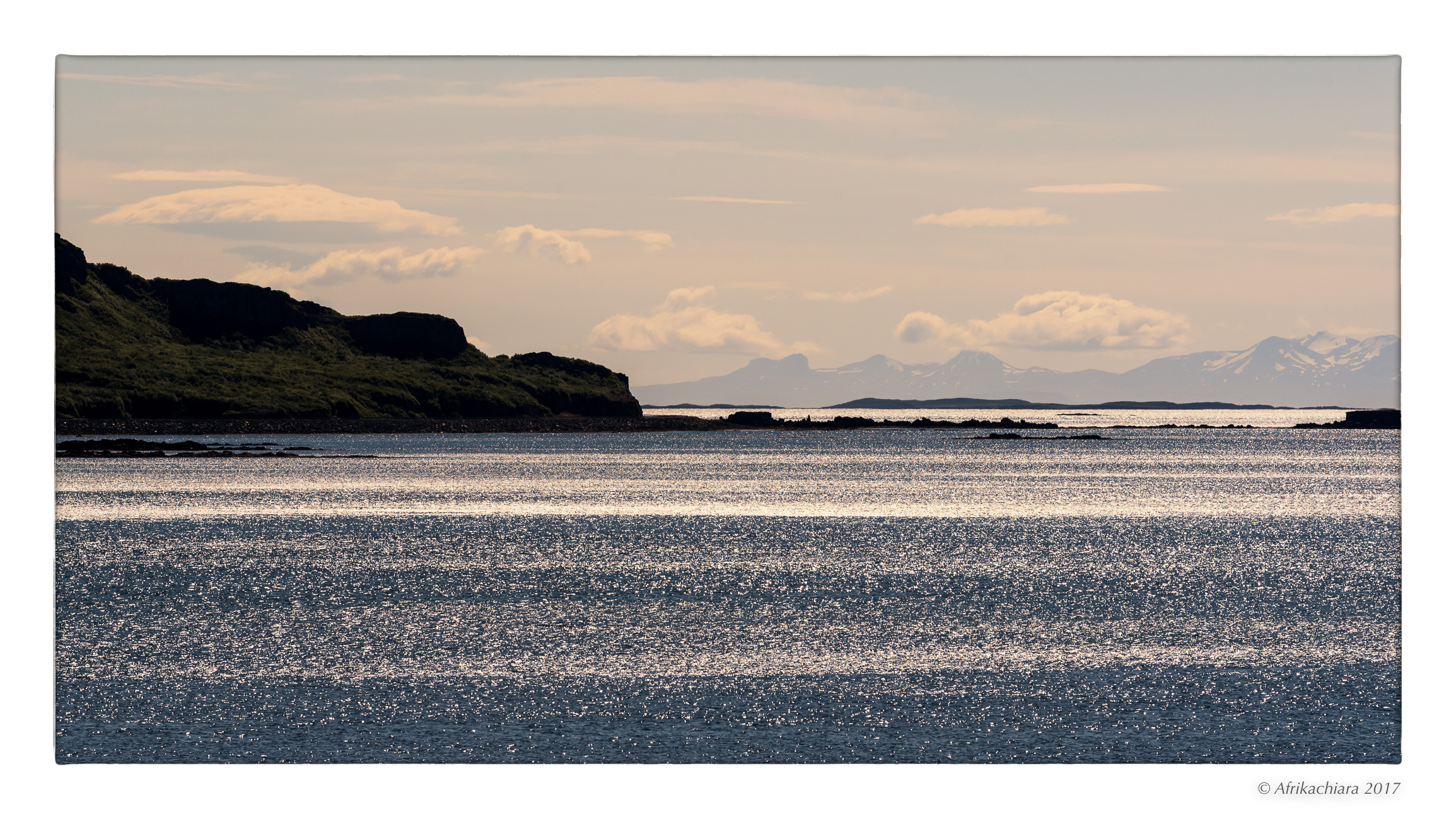 Here where the sea shines...