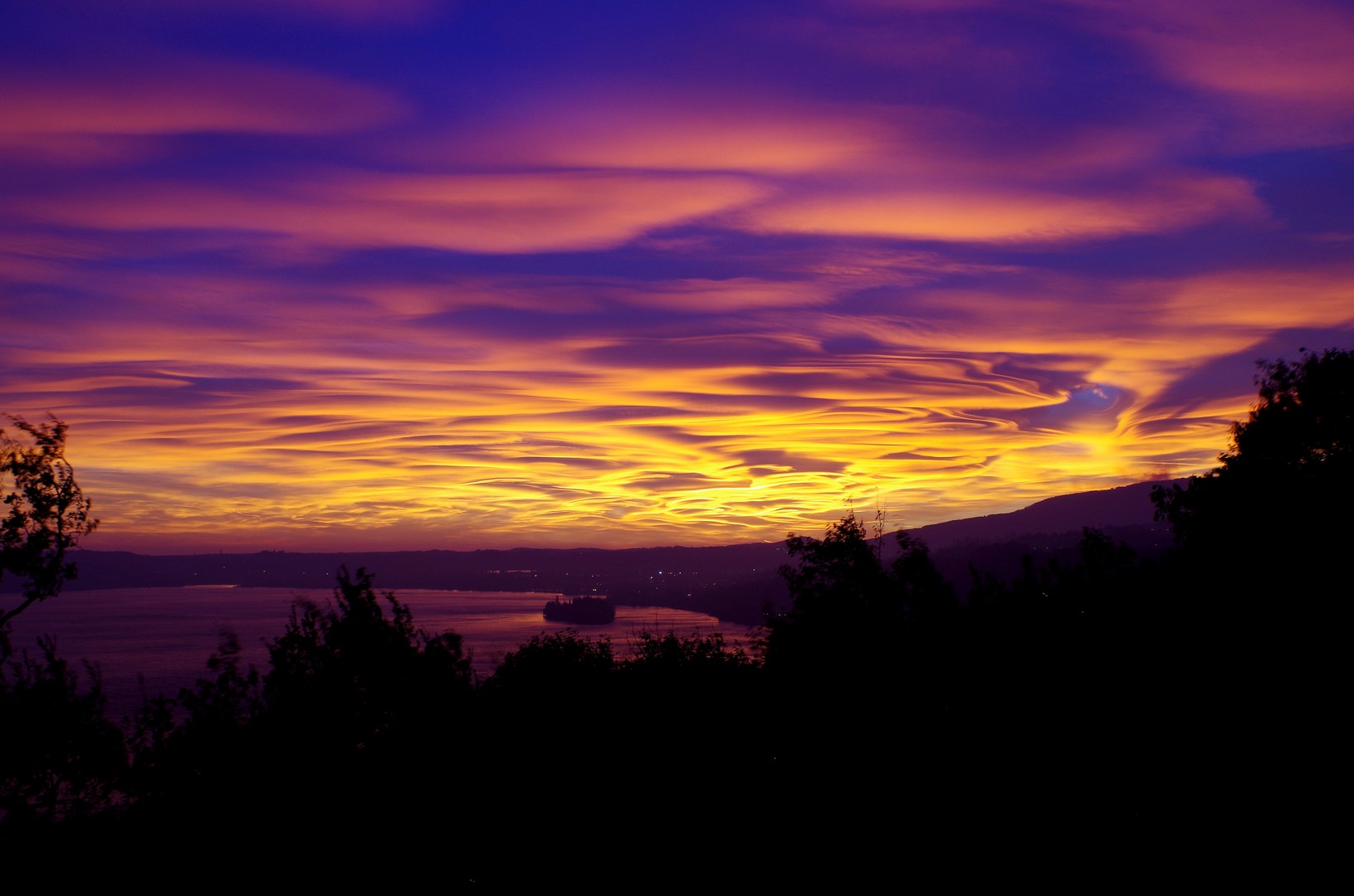 The sunset they all photographed