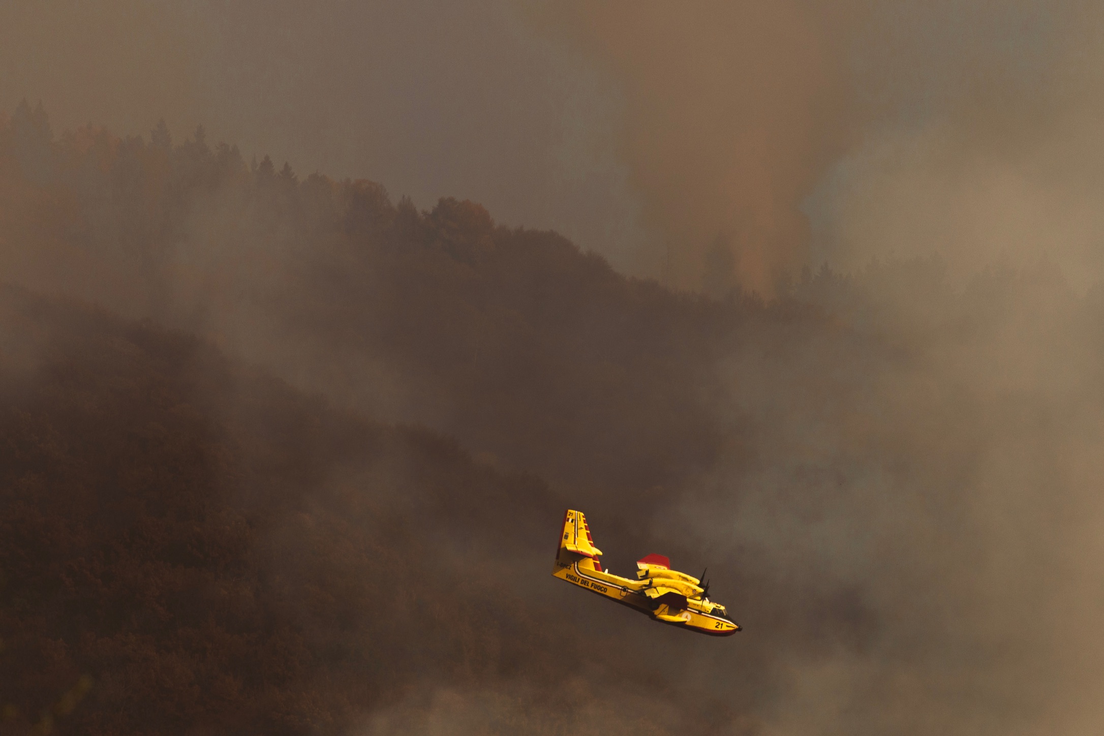 The Campo dei Fiori of Varese burns!