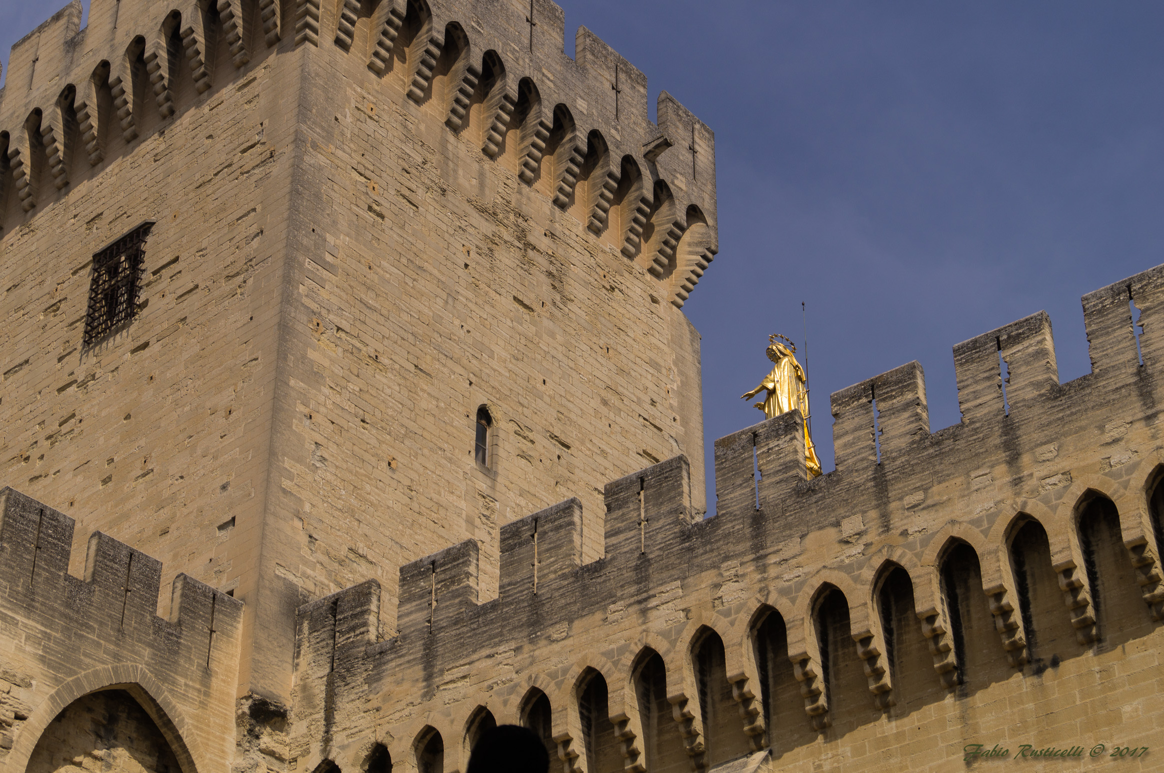 From there, someone watches us!