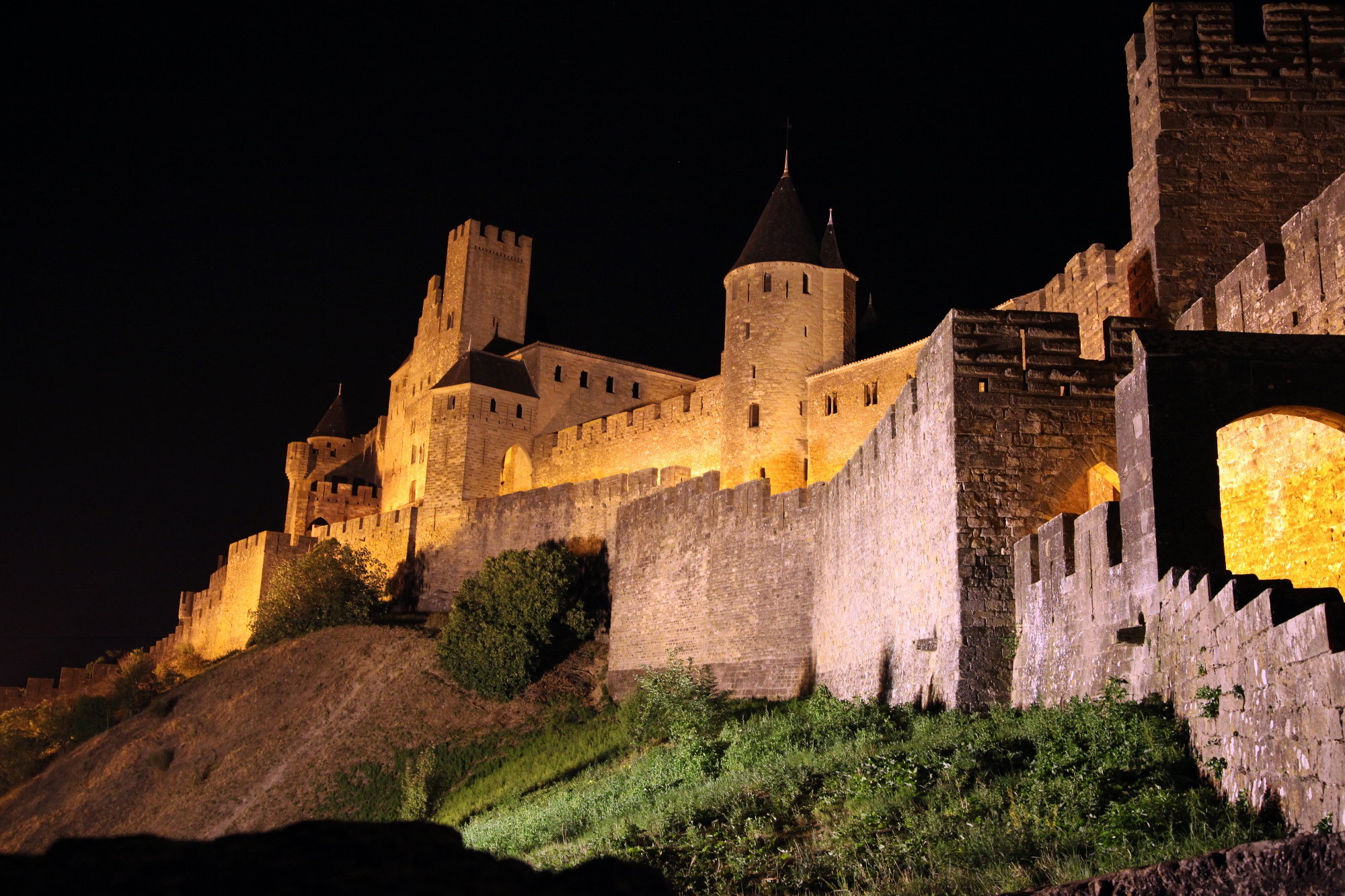 Carcassone by Night