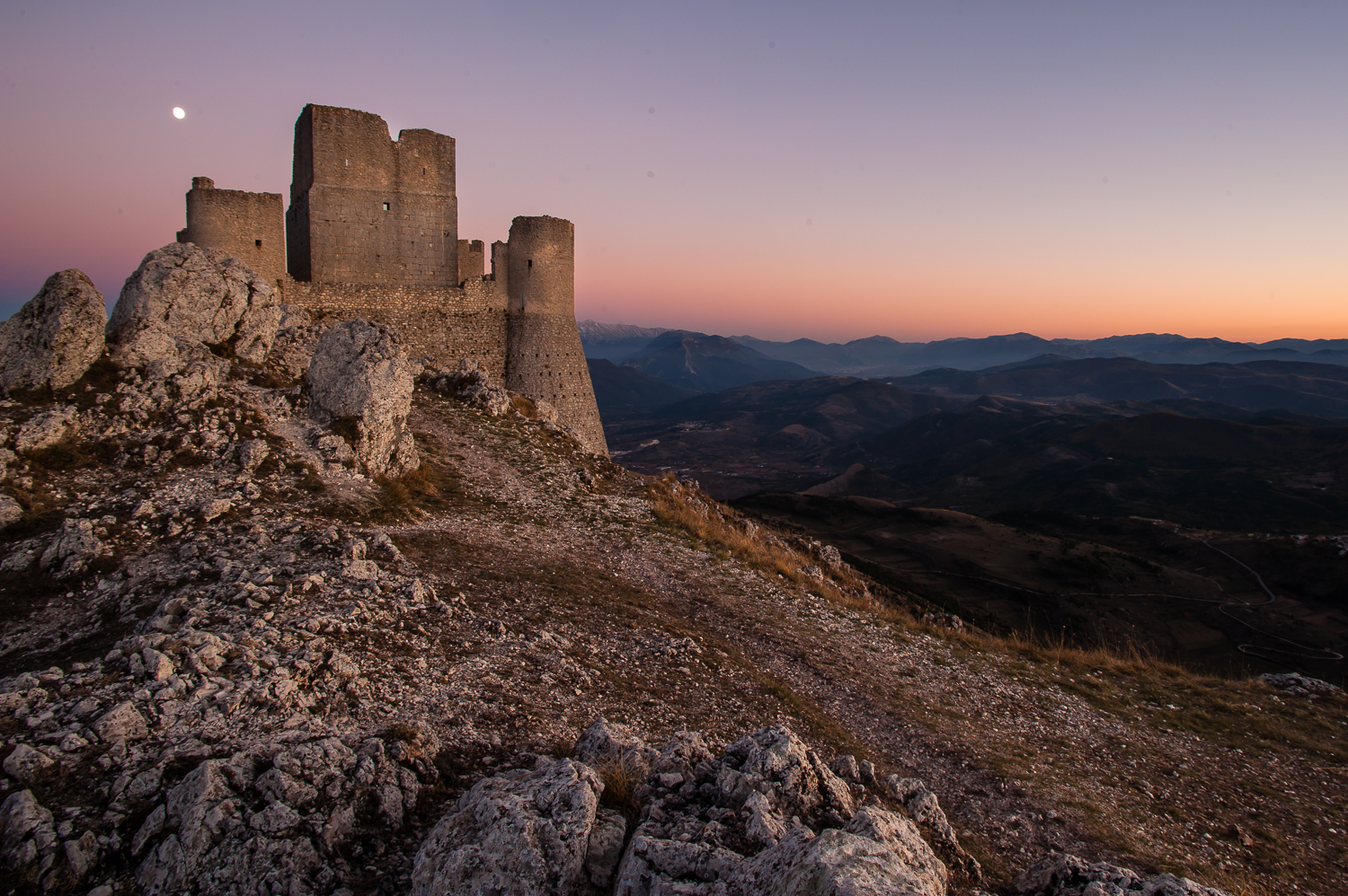 Tramonto a Rocca Calascio