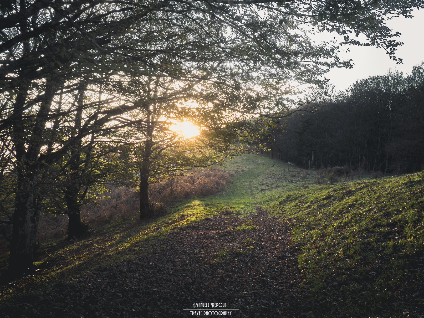 Monte Taburno. Sunset