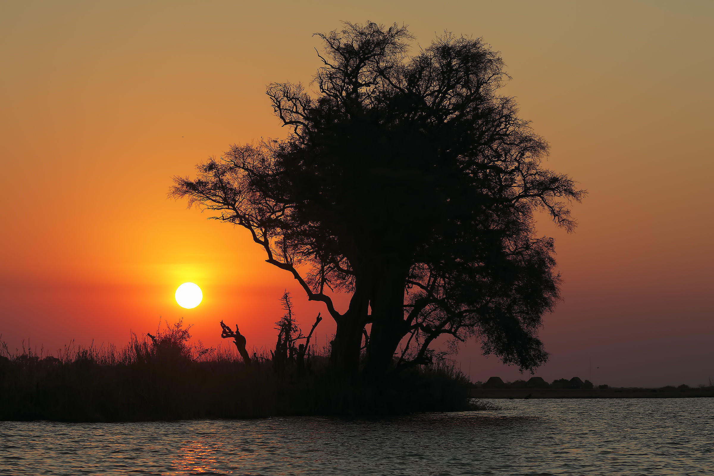 Tramonto sul Chobe