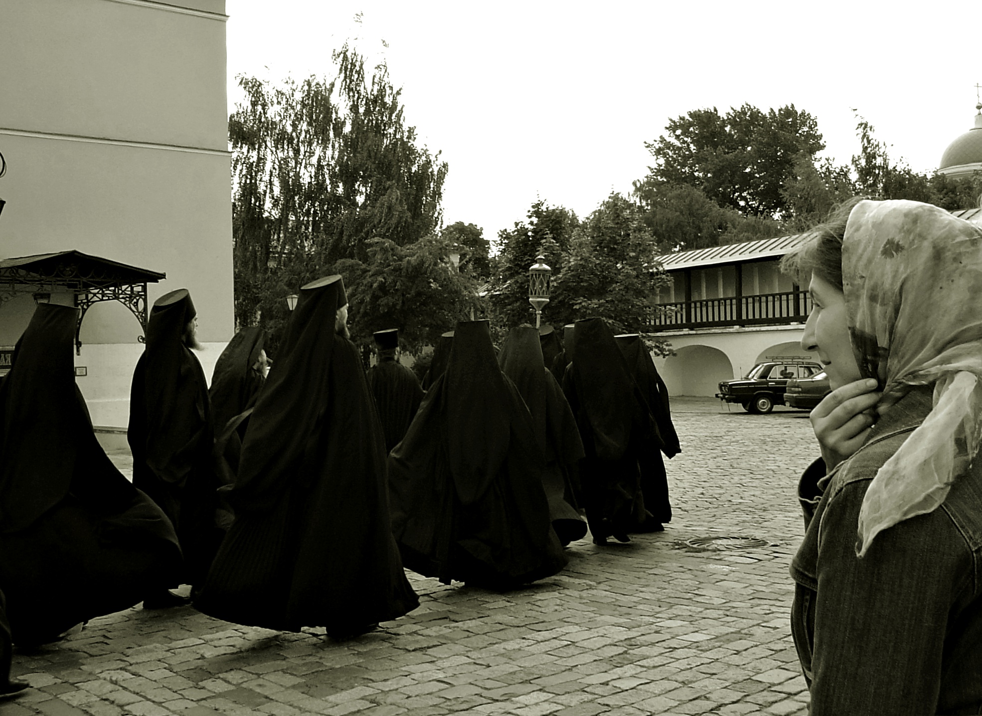 At the Danilovskij Monastery (Moscow)