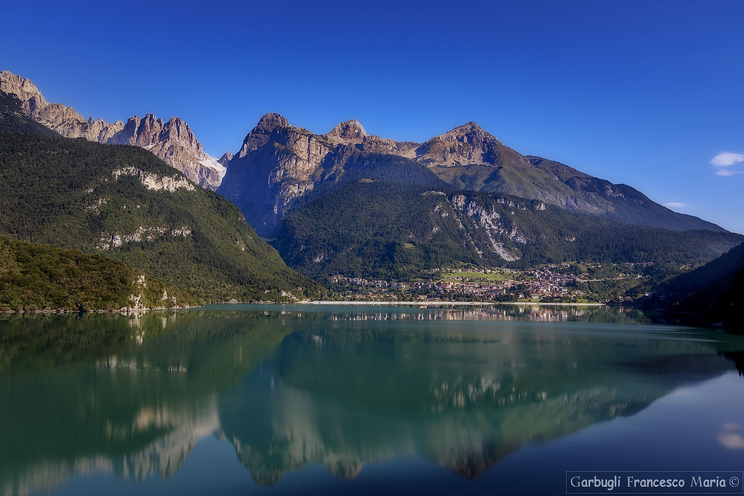 Reflections in Molveno