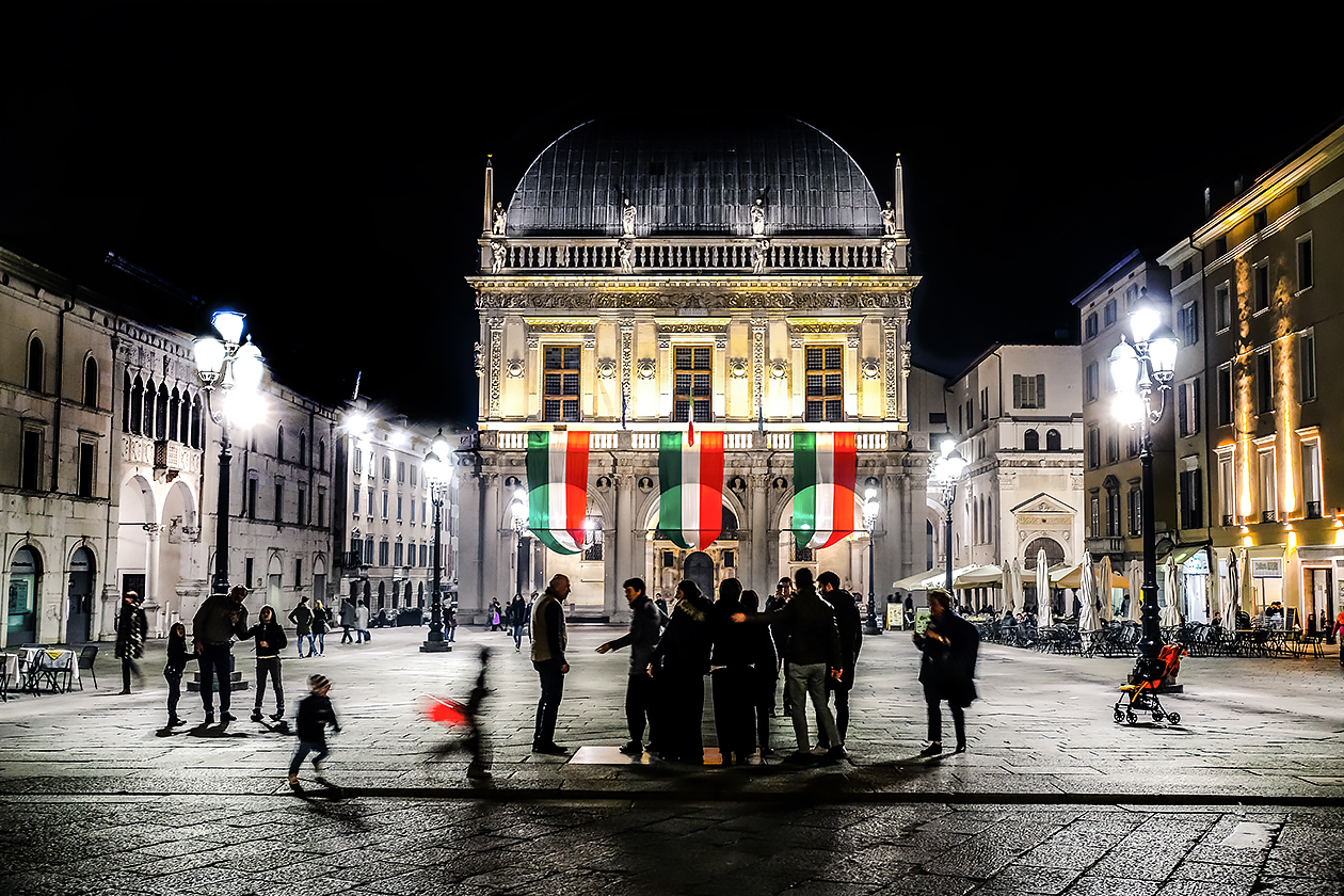 Brescia by night