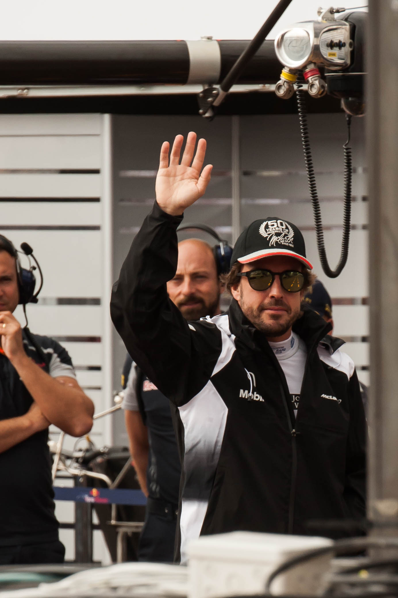 Fernando Alonso at Montecarlo GP 2016