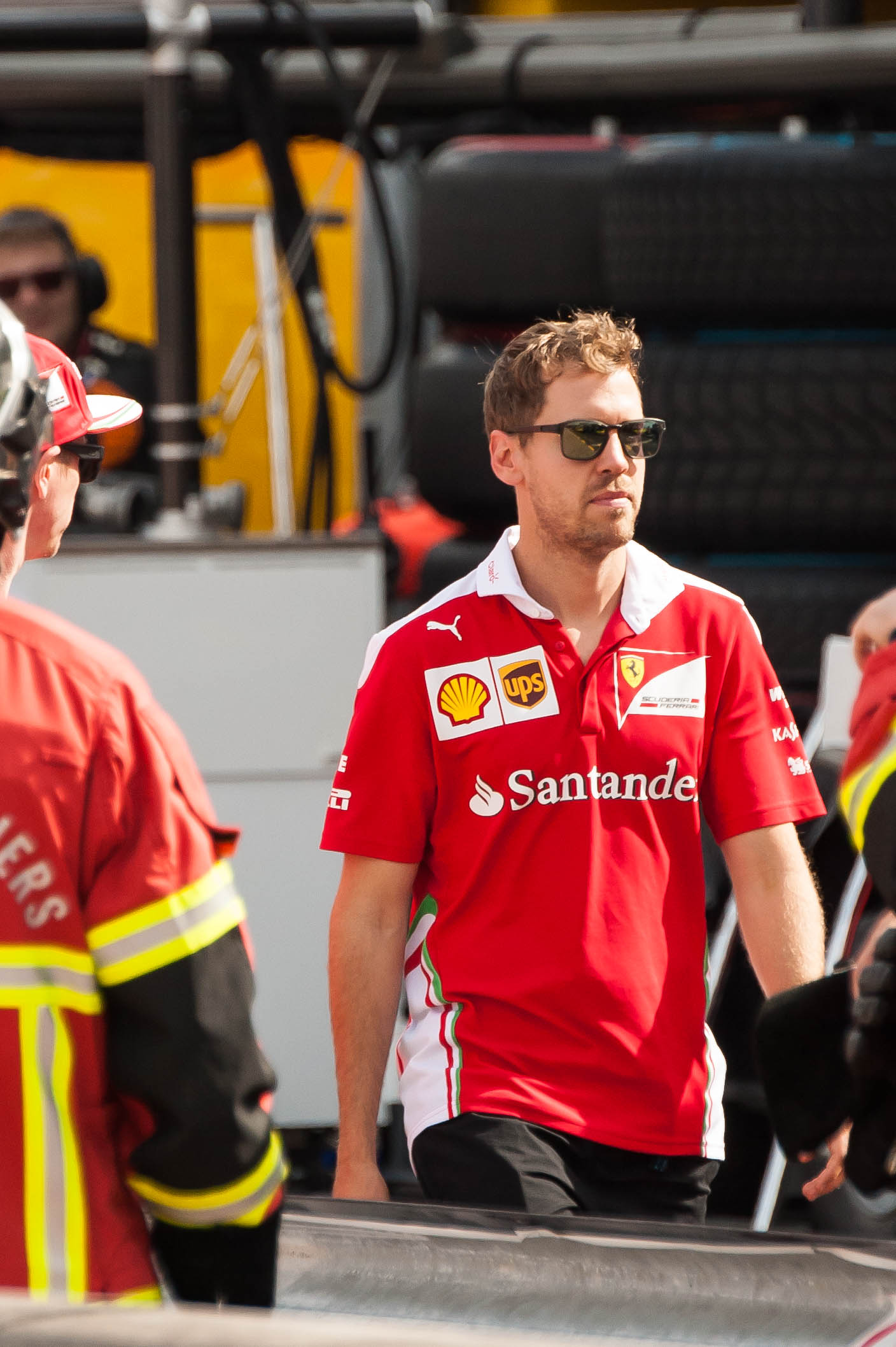 Sebastian Vettel at Montecarlo GP 2016