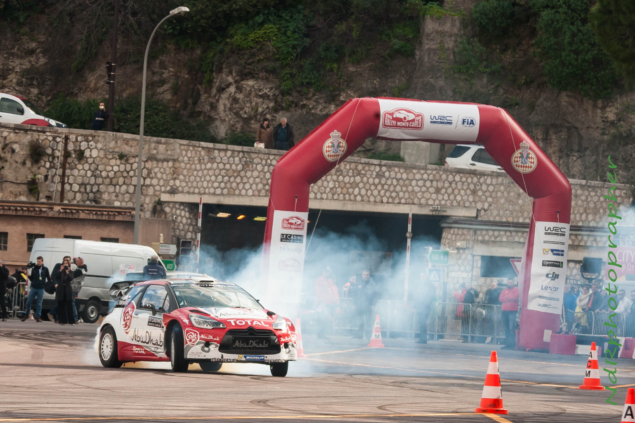 Citroen DS3 at WRC Montecarlo rally 2016