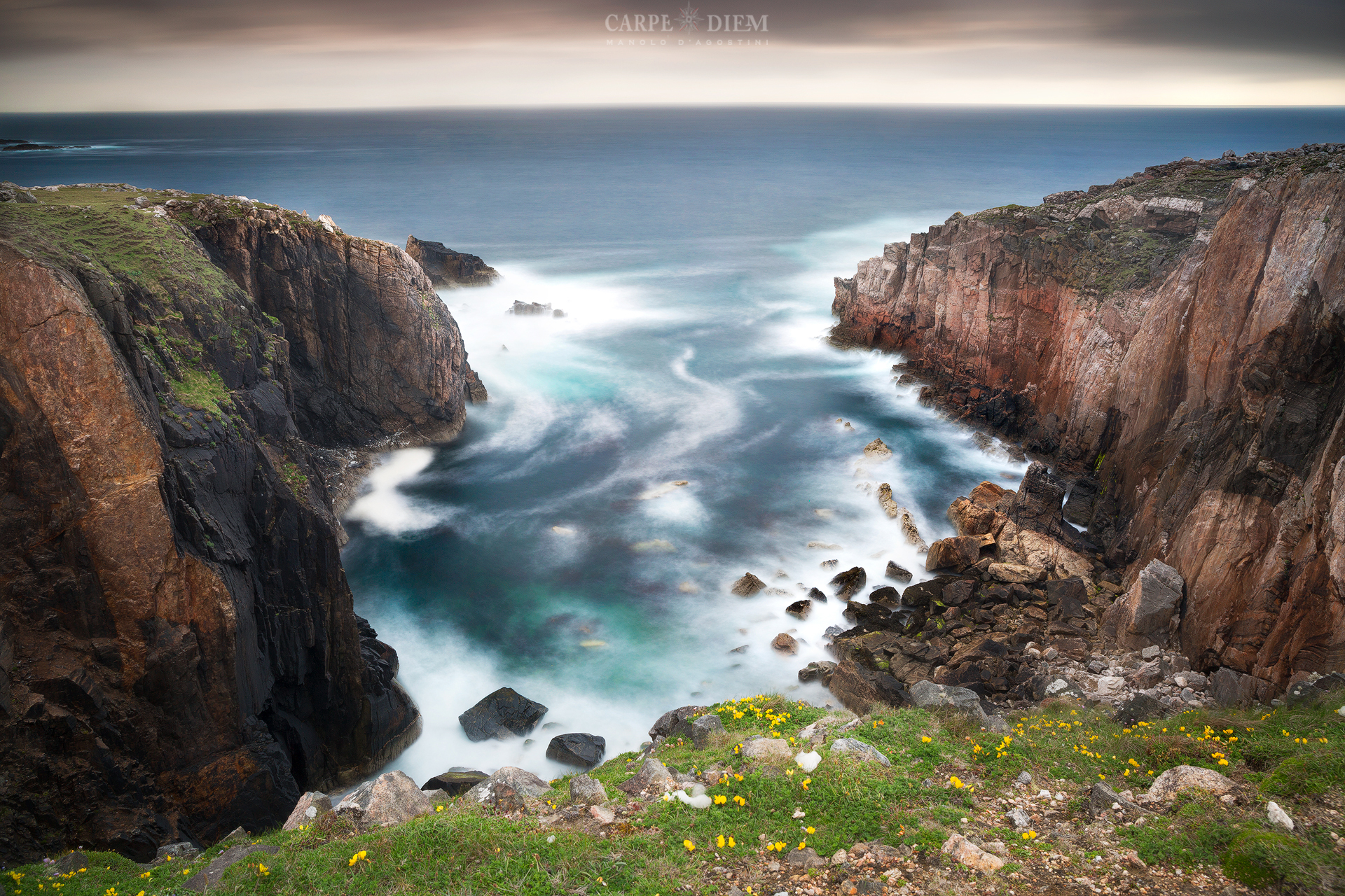 The sound of the sea