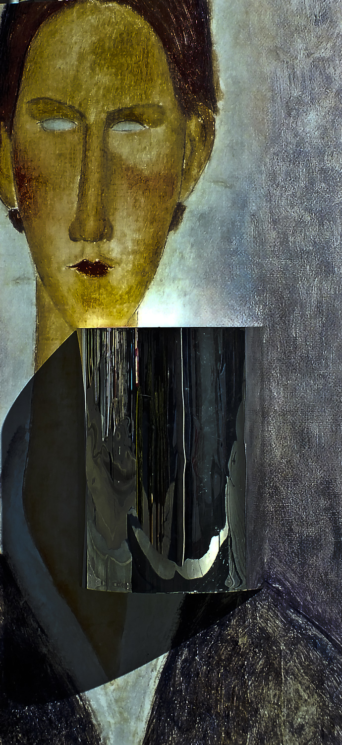 foto da raccolta modigliani  a genova