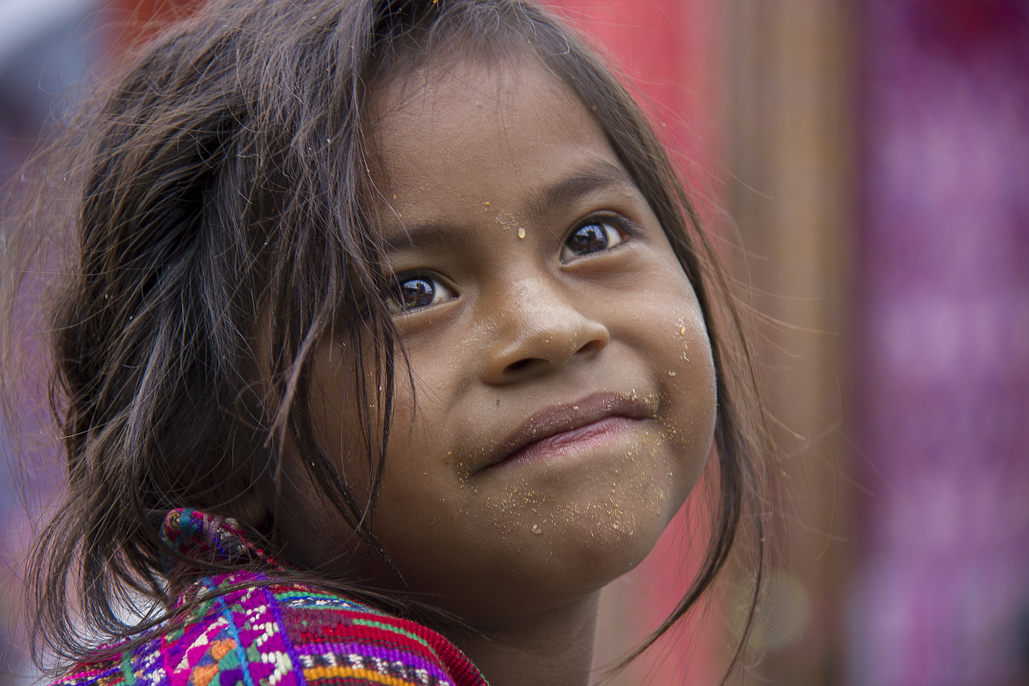 the little girl of Chichicastenango