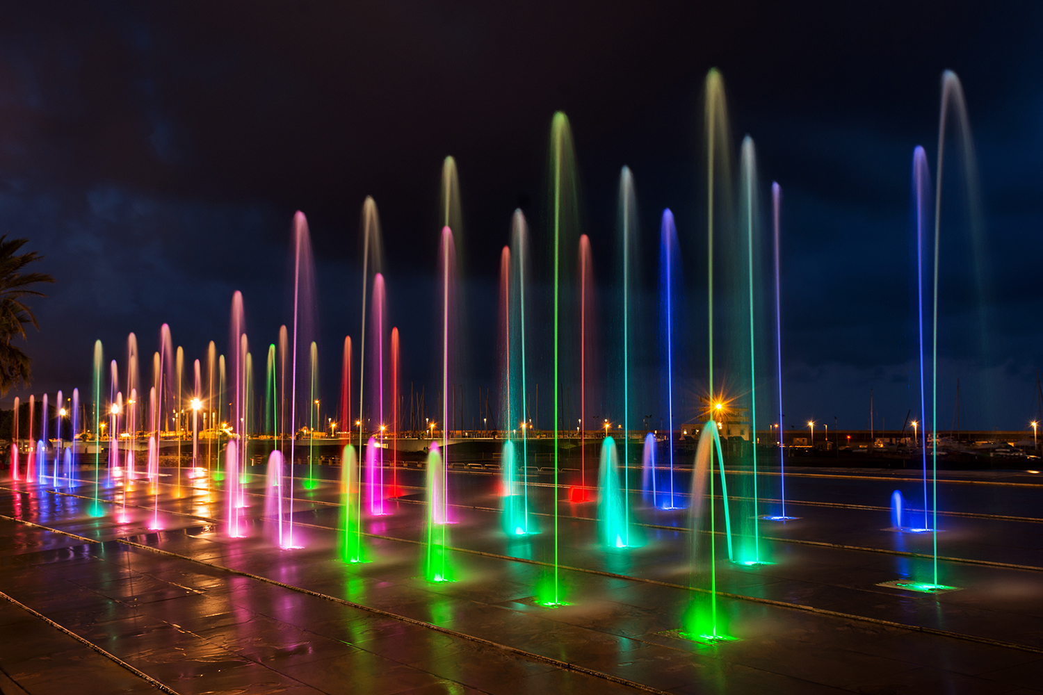 The color fountain